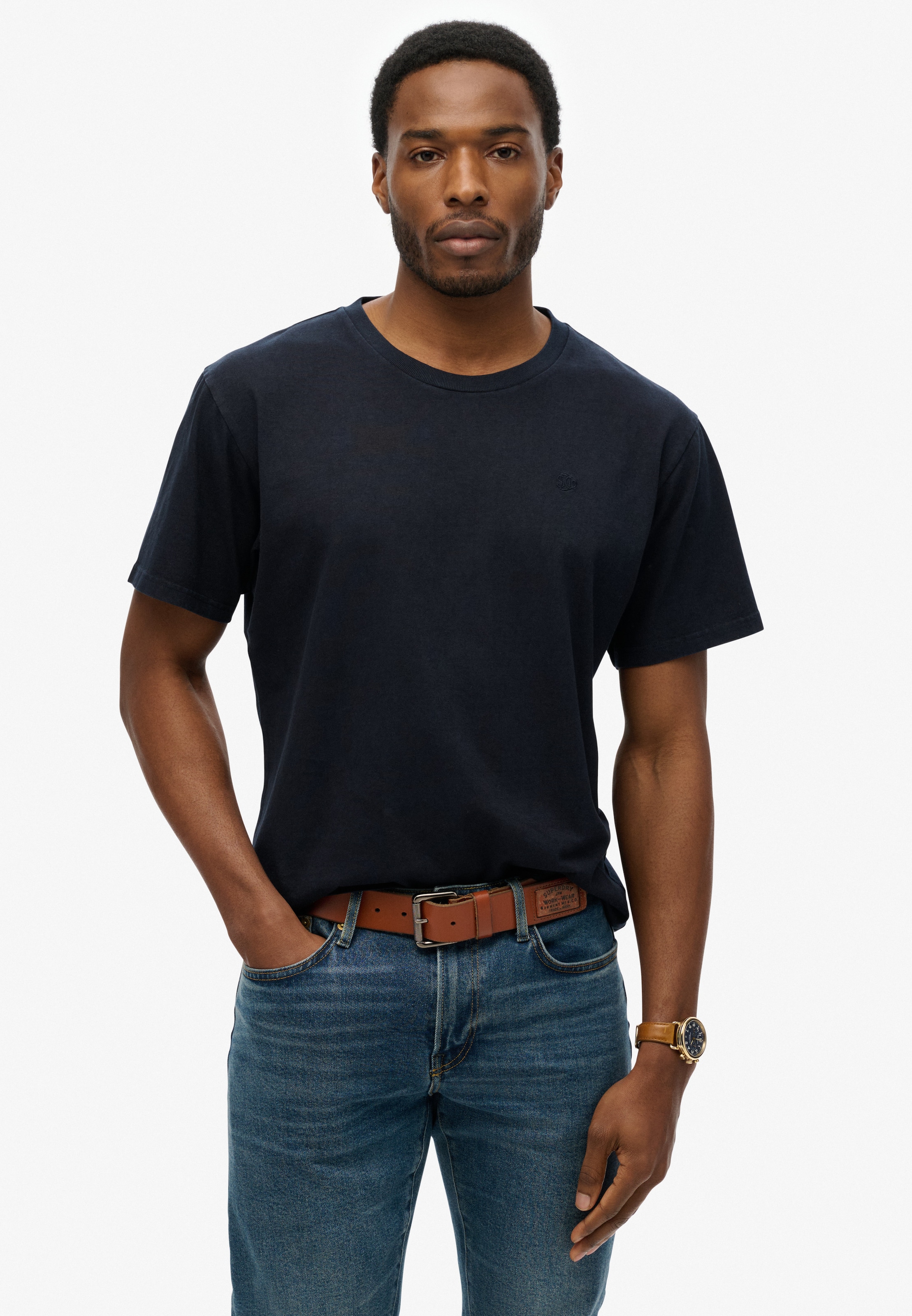 Superdry Rundhalsshirt »ESSENTIALS RELAXED TEE«