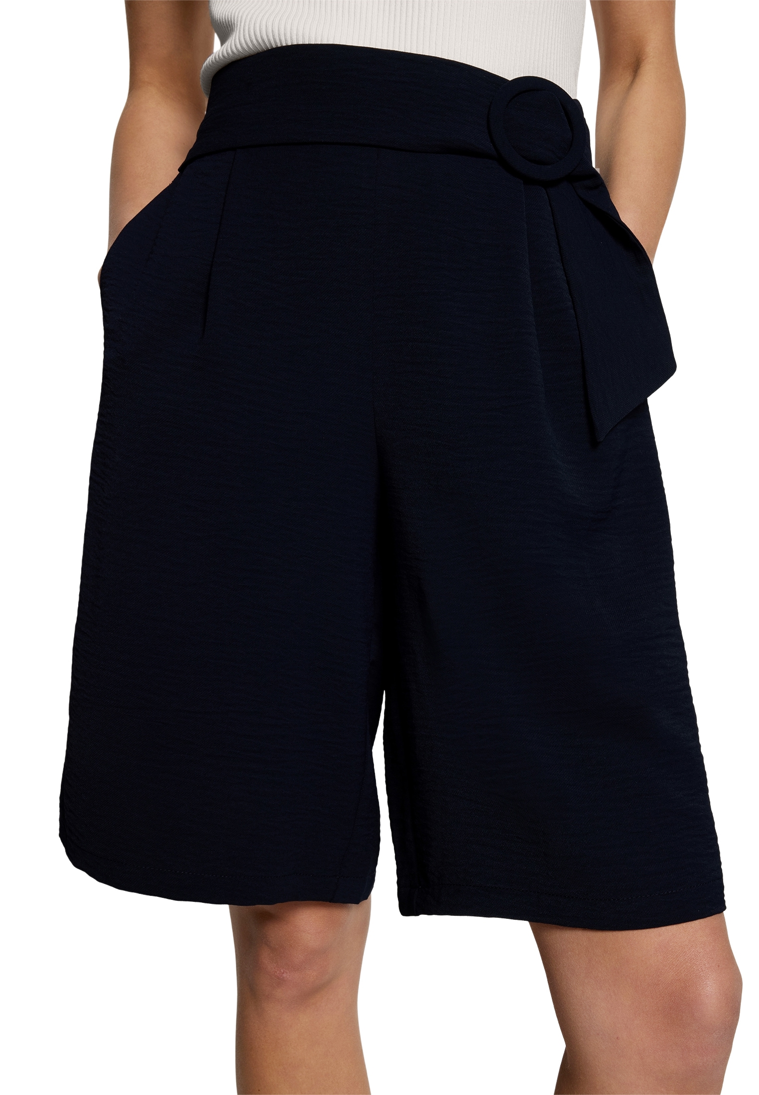 Zero Shorts »Shorts mit weitem Bein«