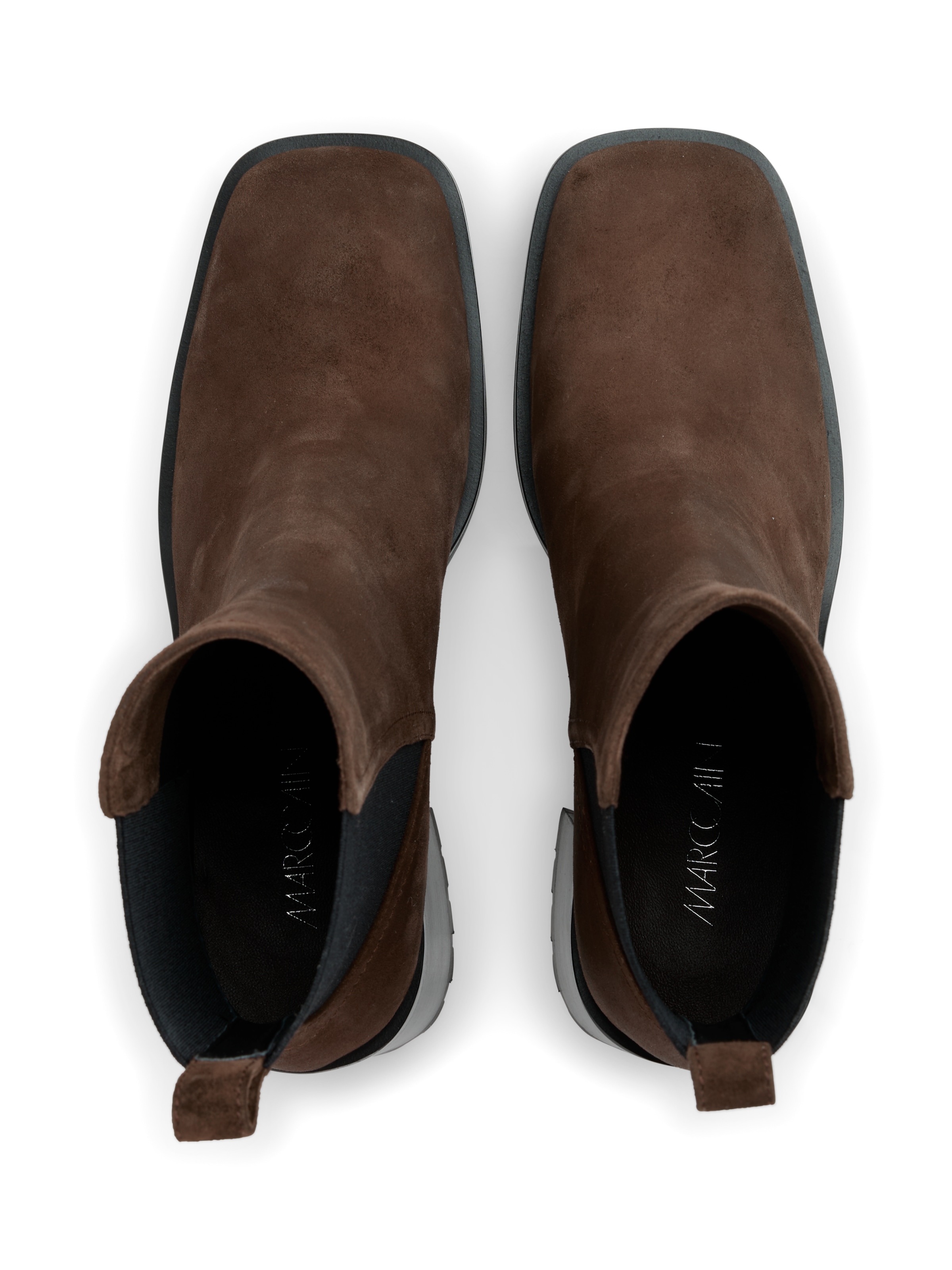 Marc Cain Stiefelette »Dodgy Dogs«, Boots, Schlupfstiefel mit Blockabsatz