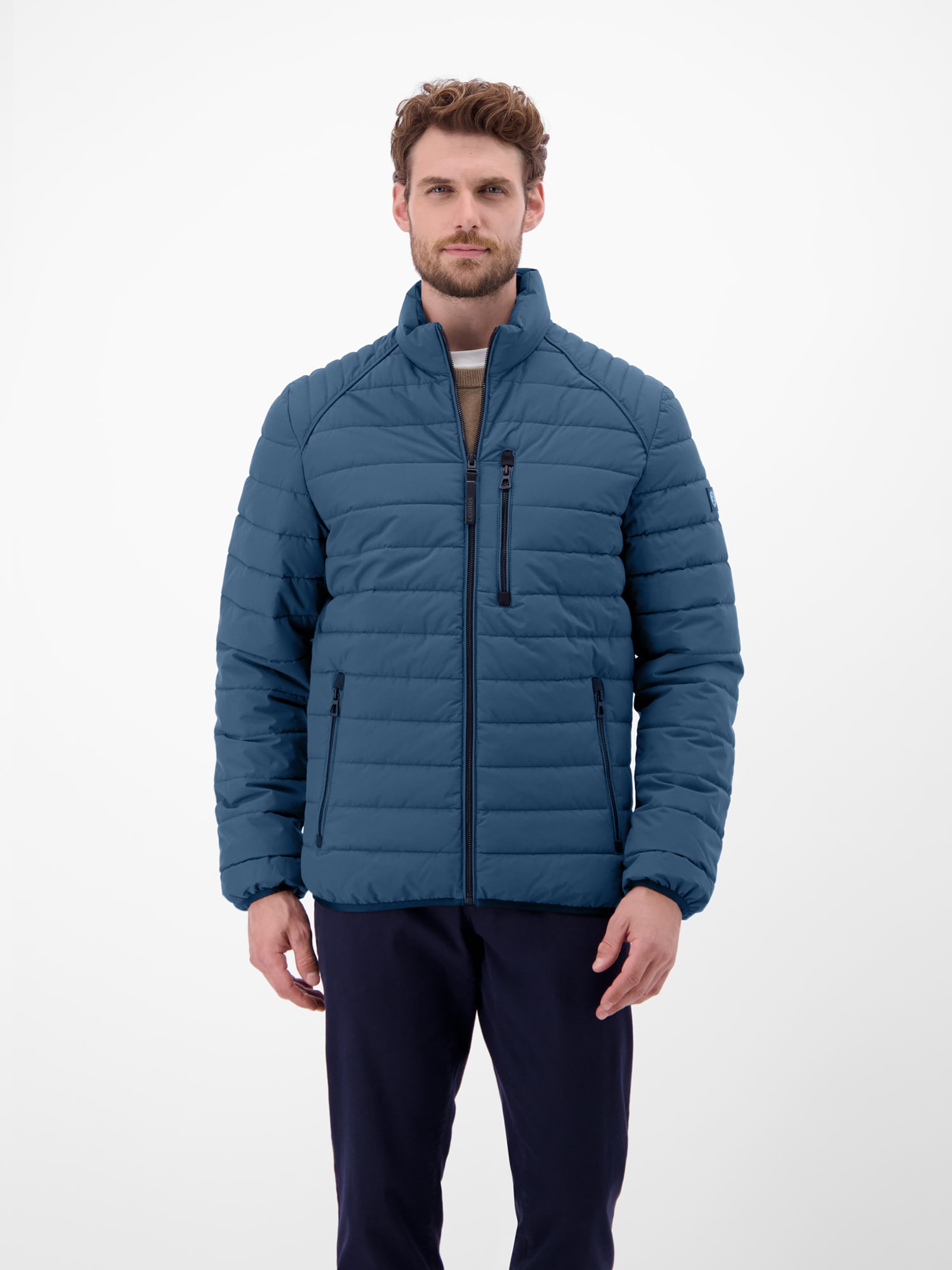 LERROS Steppjacke »LERROS Light-Weight Herren Steppjacke« ohne Kapuze Wasserabweisend, atmungsaktiv