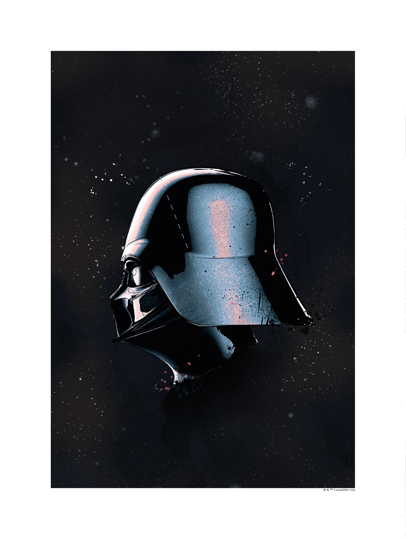 Poster »Star Wars Classic Helmets Vader«, Star Wars, (1 St.), Kinderzimmer,...
