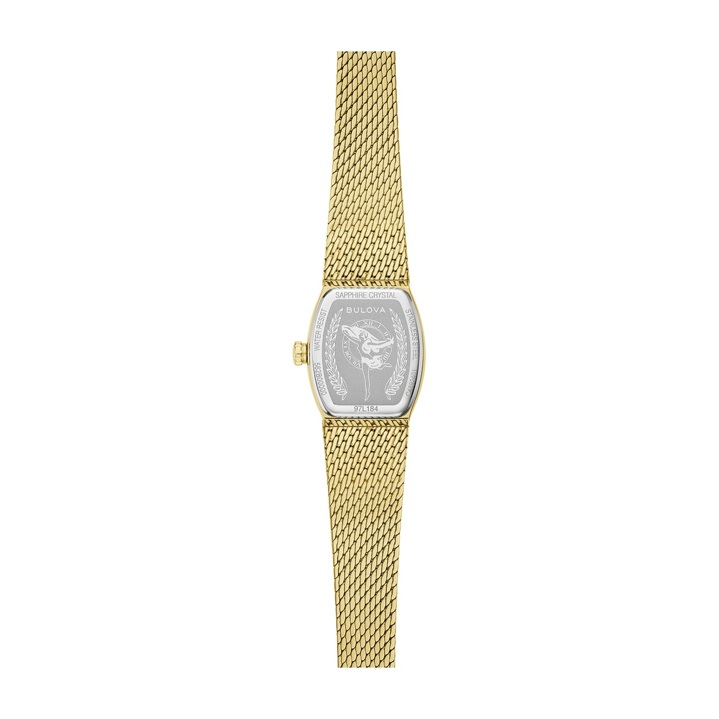 Bulova Quarzuhr »Goddess of Time« Armbanduhr, Damenuhr, Edelstahlarmband, analog