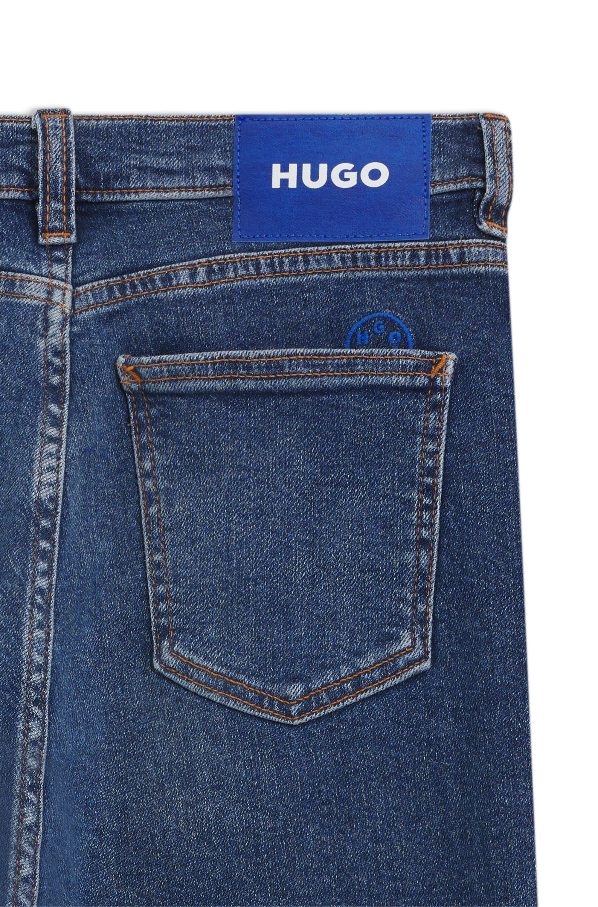HUGO Blue Skinny-fit-Jeans »Malu«, Skinny Fit mit mittlerer Leibhöhe