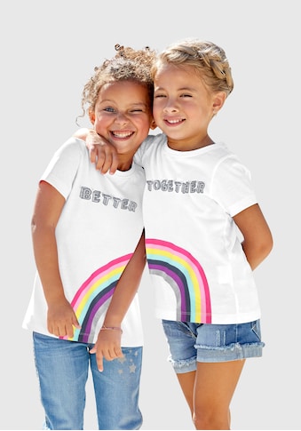 KIDSWORLD Print-Shirt »BETTER TOGETHER«, (Packung, 2er-Pack), für Freundinnen kaufen