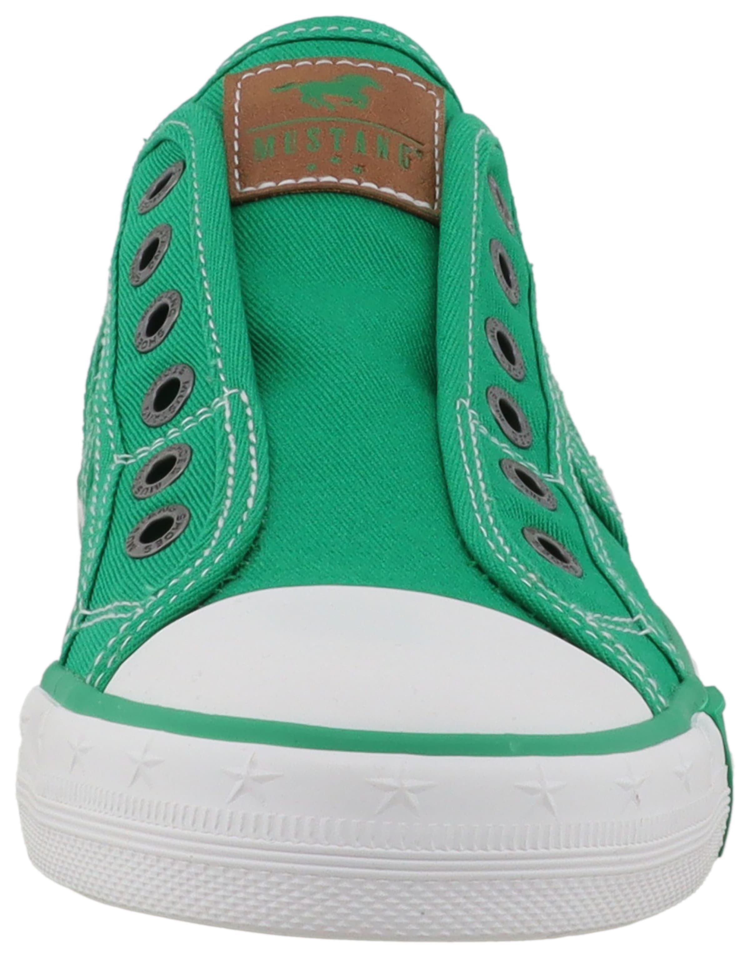 Mustang Shoes Slip-On Sneaker »Winona«  Slipper, Halbschuh mit modischen Kontrastnähten
