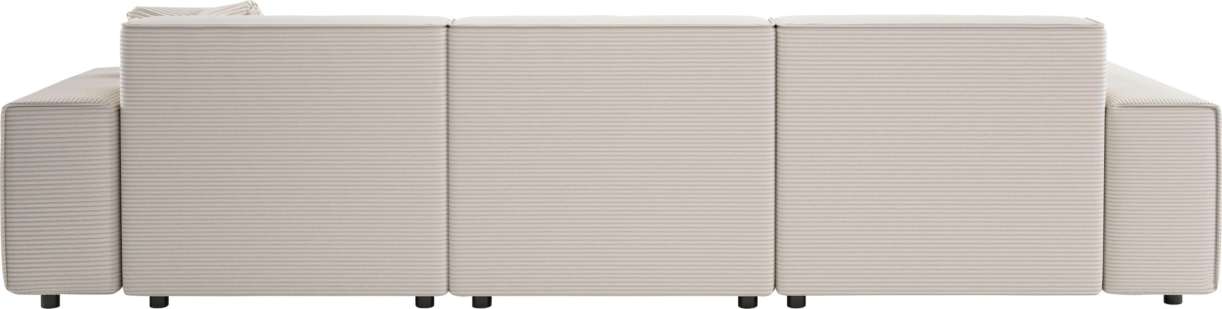 andas Ecksofa »Glimminge auch in Breitcord, Feincord, Bouclé + Easy care-Bezug« L-Form, Breite 294, Zierkissen