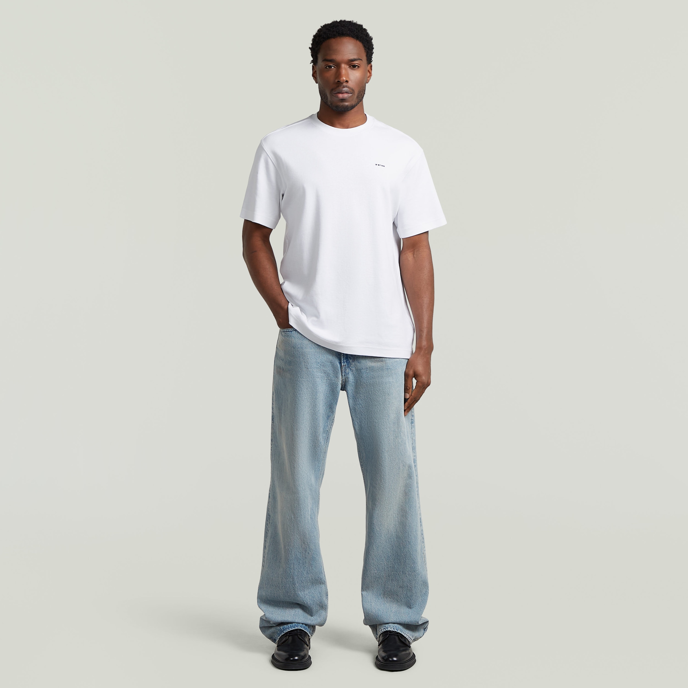 G-STAR T-Shirt »True Regular« aus Baumwolle, Rundhals