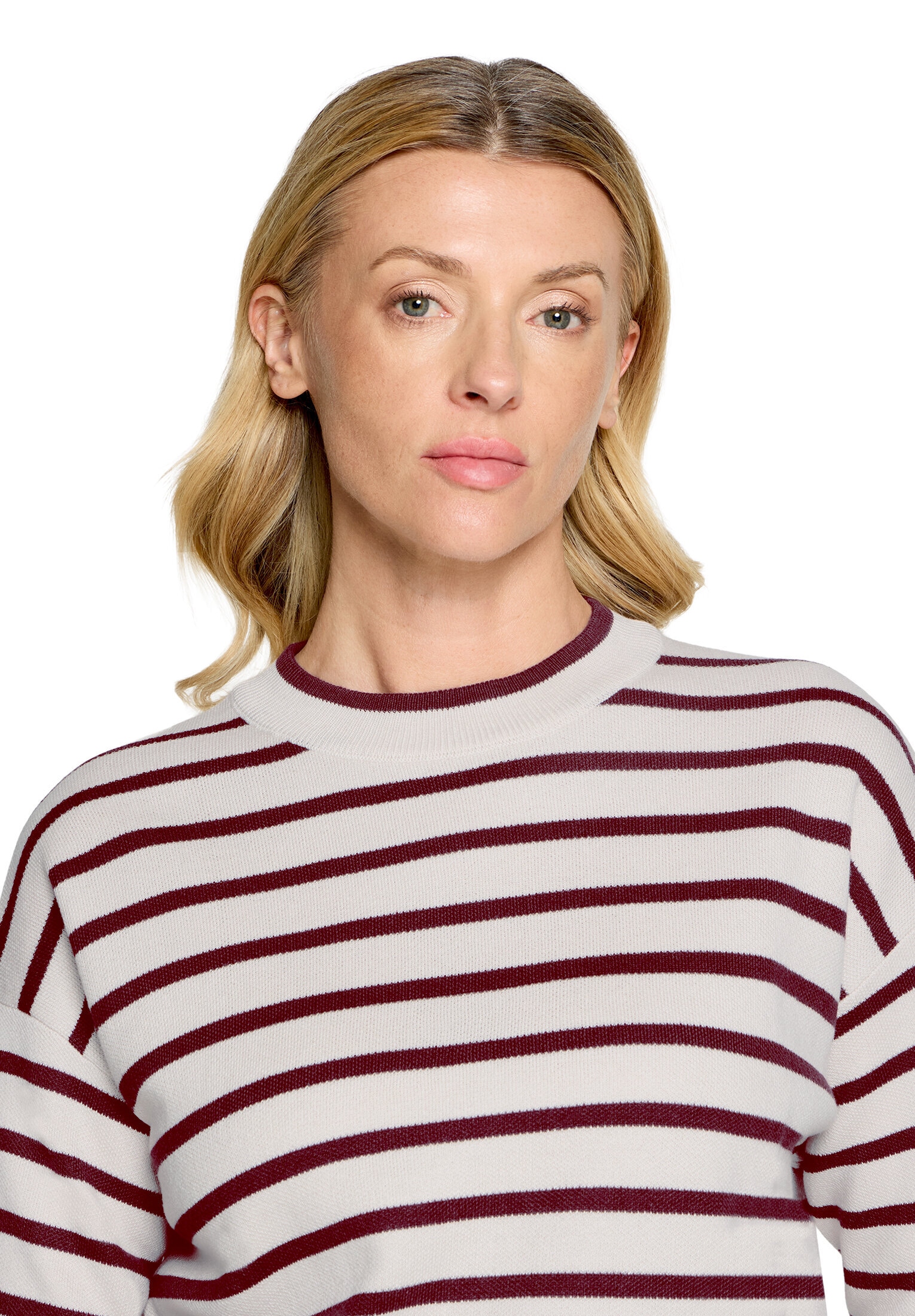 Betty&Co Strickpullover »Strickpullover mit Streifen«