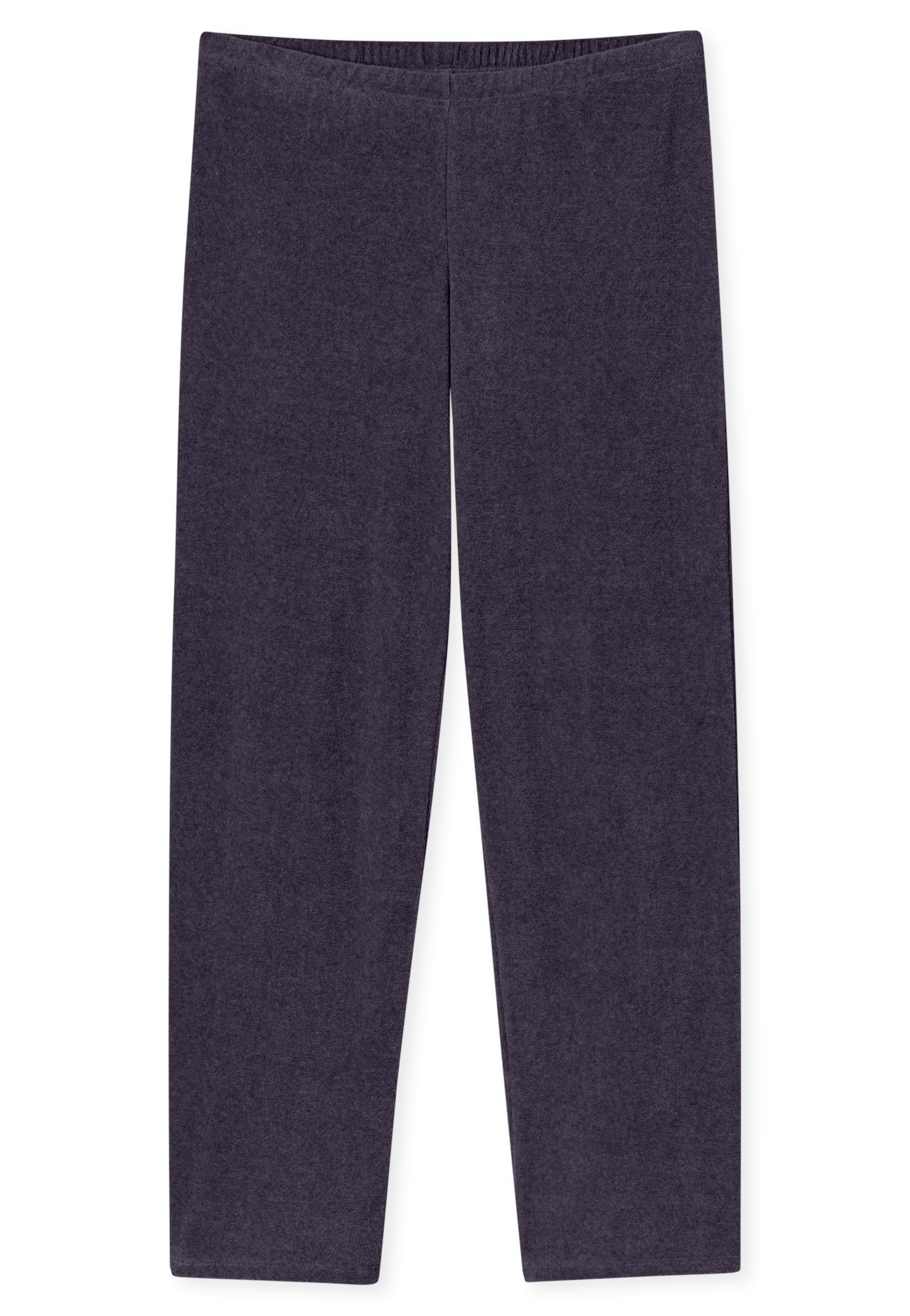 Schiesser Schlafanzug »Casual Essentials« Rundhalsausschnitt, wärmende Frottee-Qualität, langärmelig