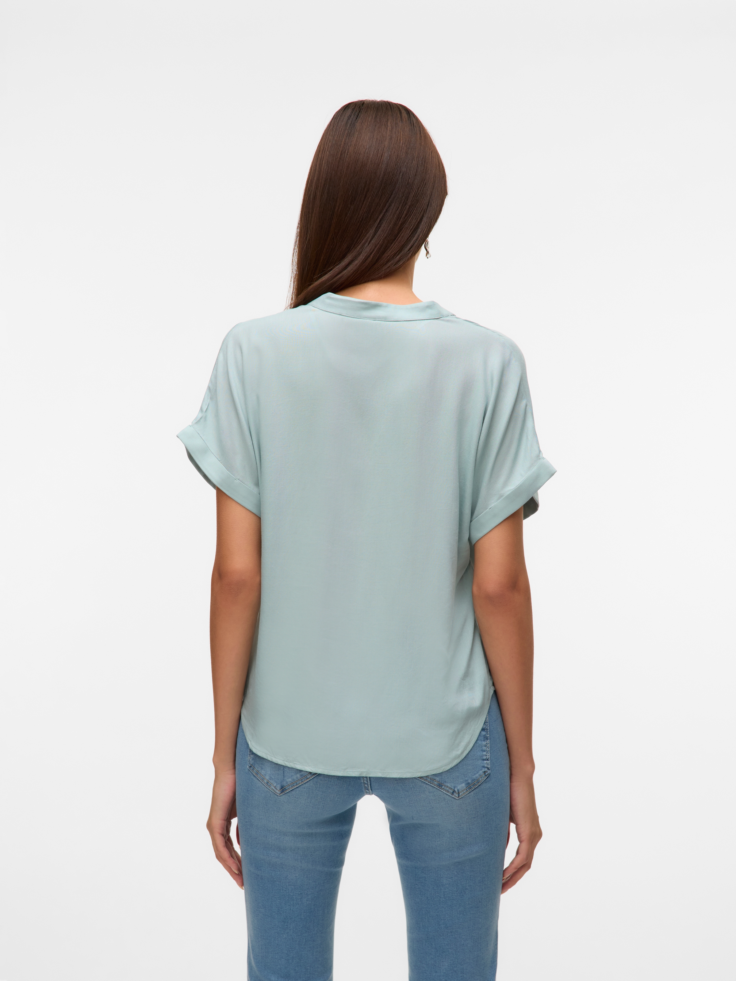 Vero Moda Shirtbluse »VMBEAUTY SS TOP GA NOOS« Viskose, regular fit