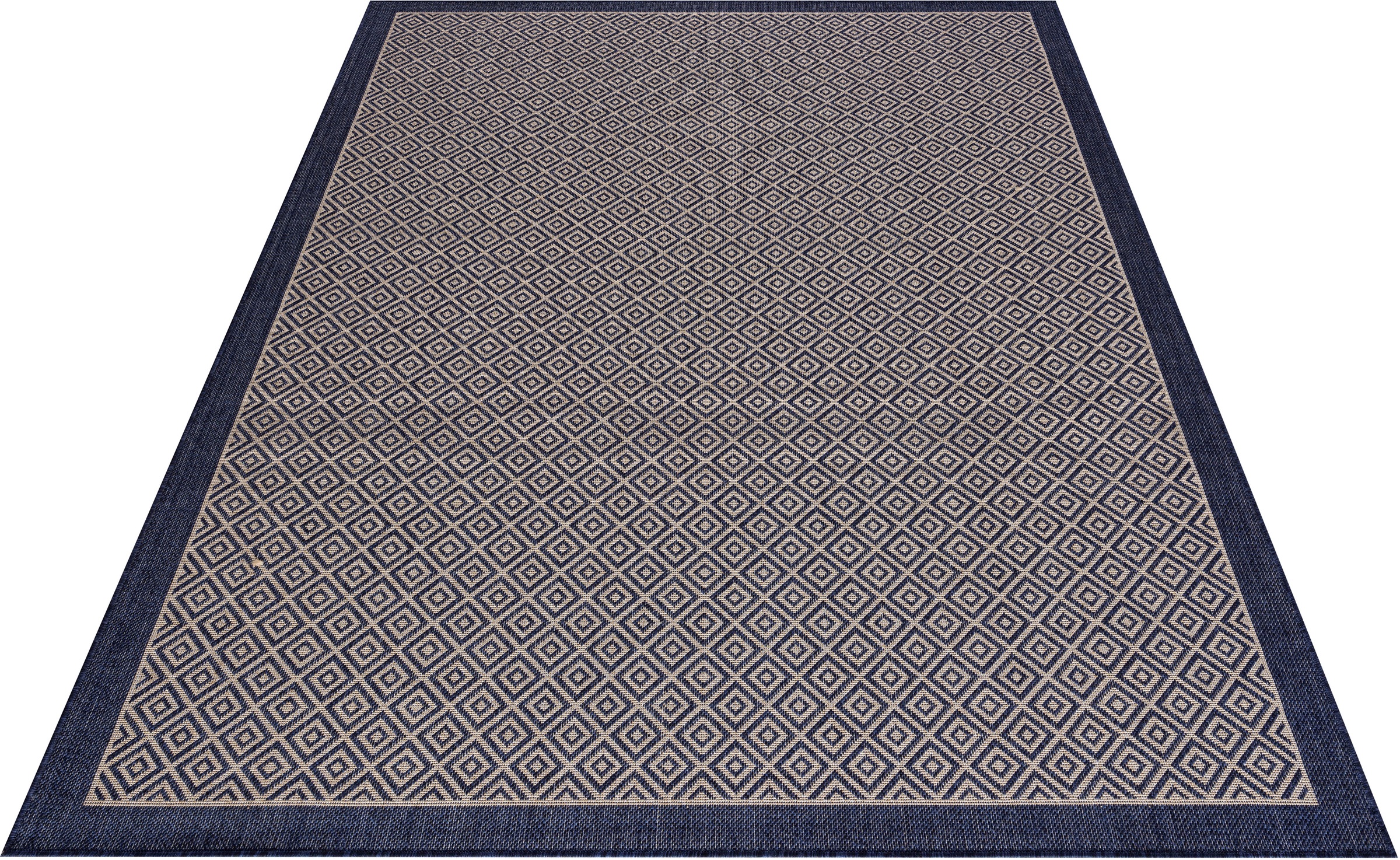 wetterfest bestellen Outdoor Bordüre,Rauten-Design, geeignet Teppich »Aliza«, rechteckig, mit OTTO & andas UV-beständig, bei