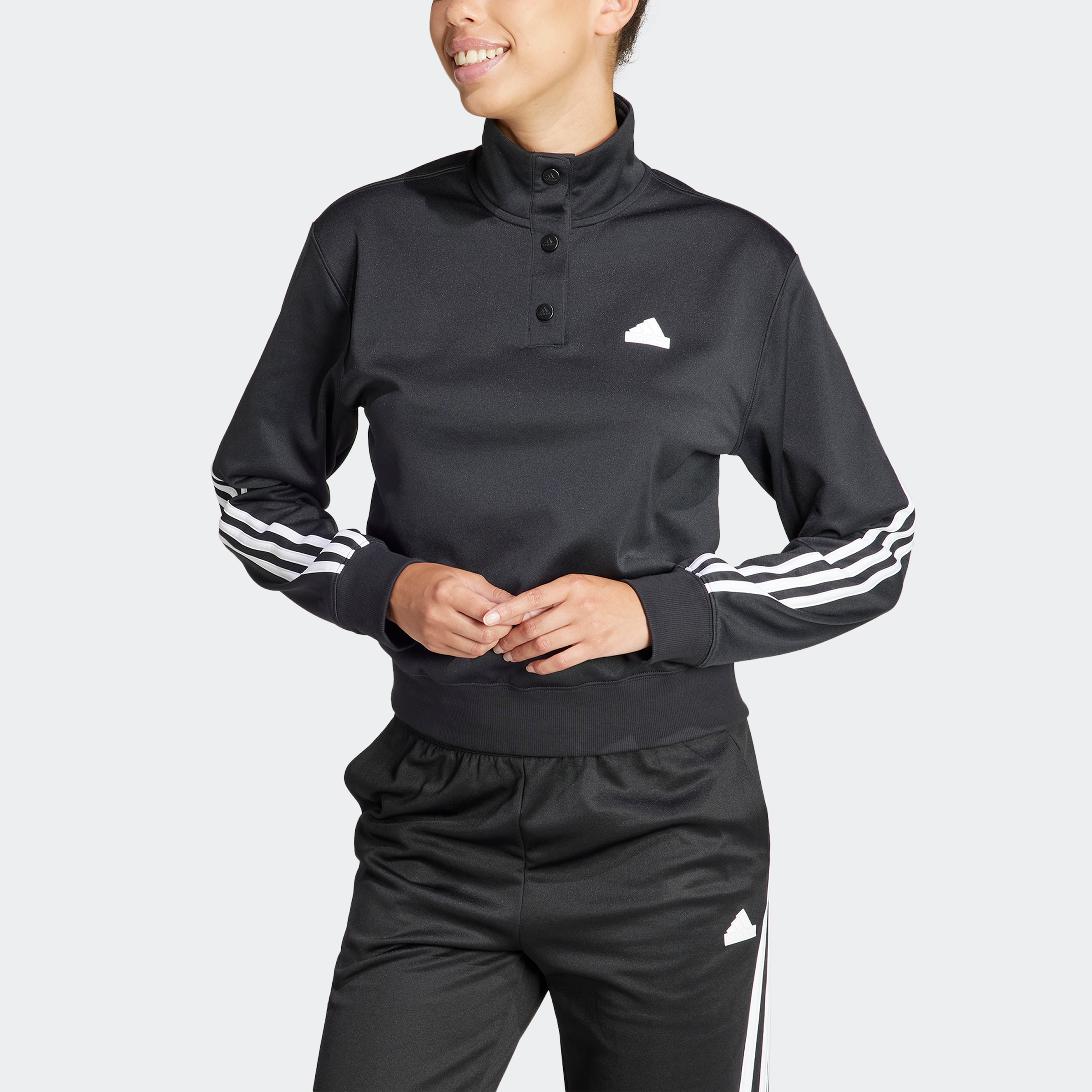 adidas Sportswear Sweatjacke »W ICONIC 3S TT«