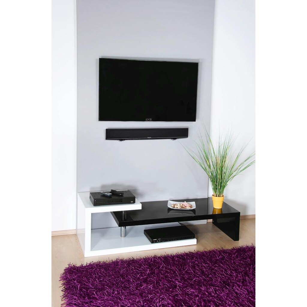 Hama Lautsprecher-Wandhalterung »Wandhalterung "Soundbar", Schwarz Soundbarhalterung«