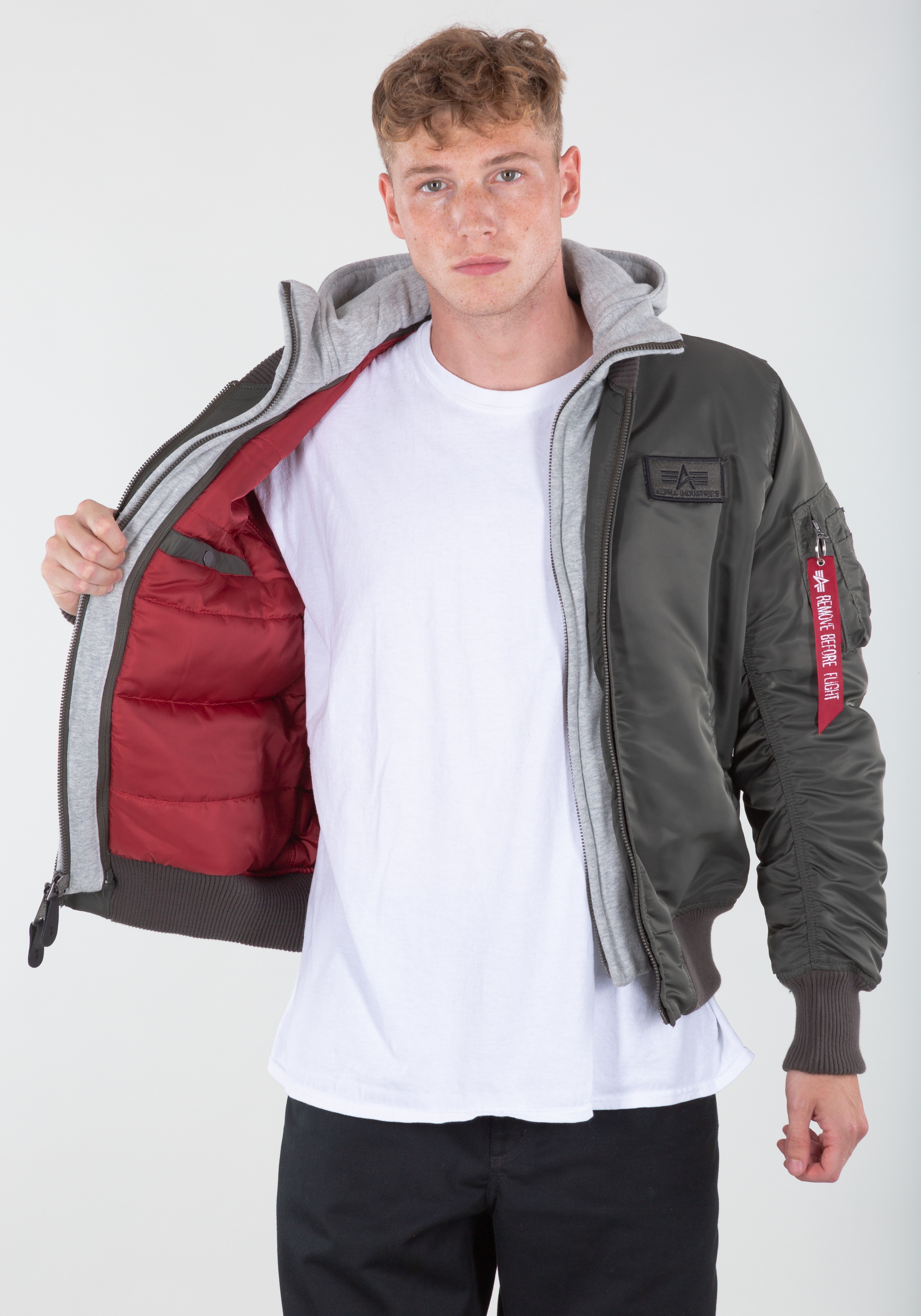 Alpha Industries Bomberjacke »Alpha Industries Men - Bomber Jackets MA-1 D-Tec«