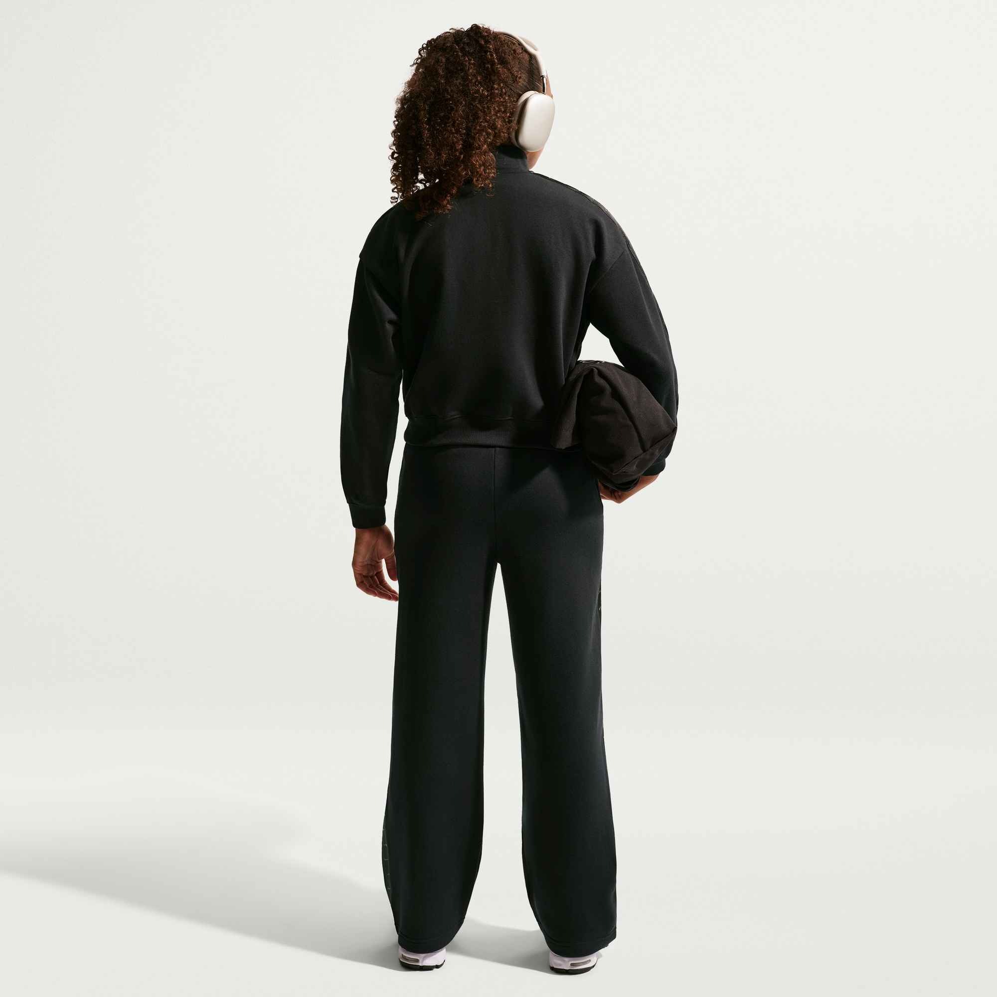 Nike Sportswear Sweatshirt »G NSW STUDIO FLC QZ SHINE«, für Mädchen und Jugendliche
