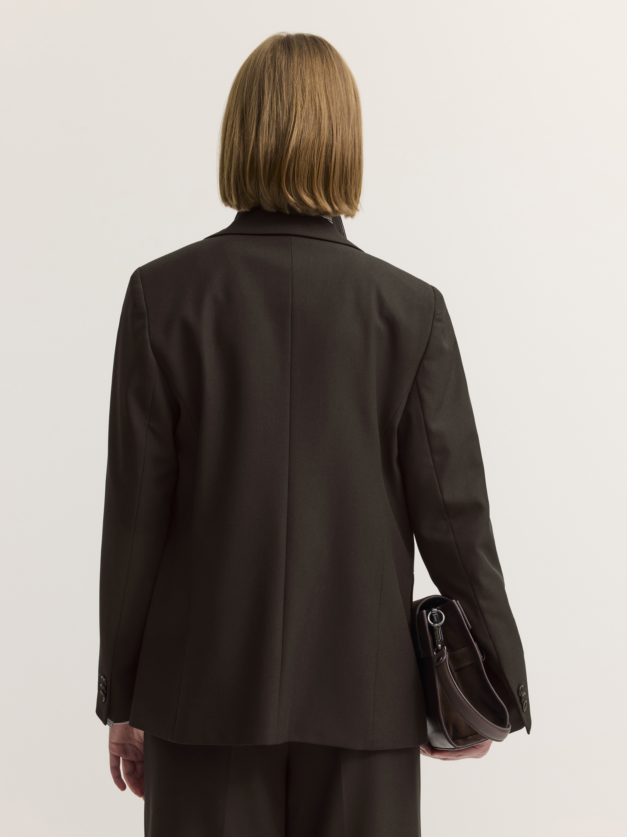 bugatti Kurzblazer »Regular Fit« Regular Fit Viskosemix 1-Knopf