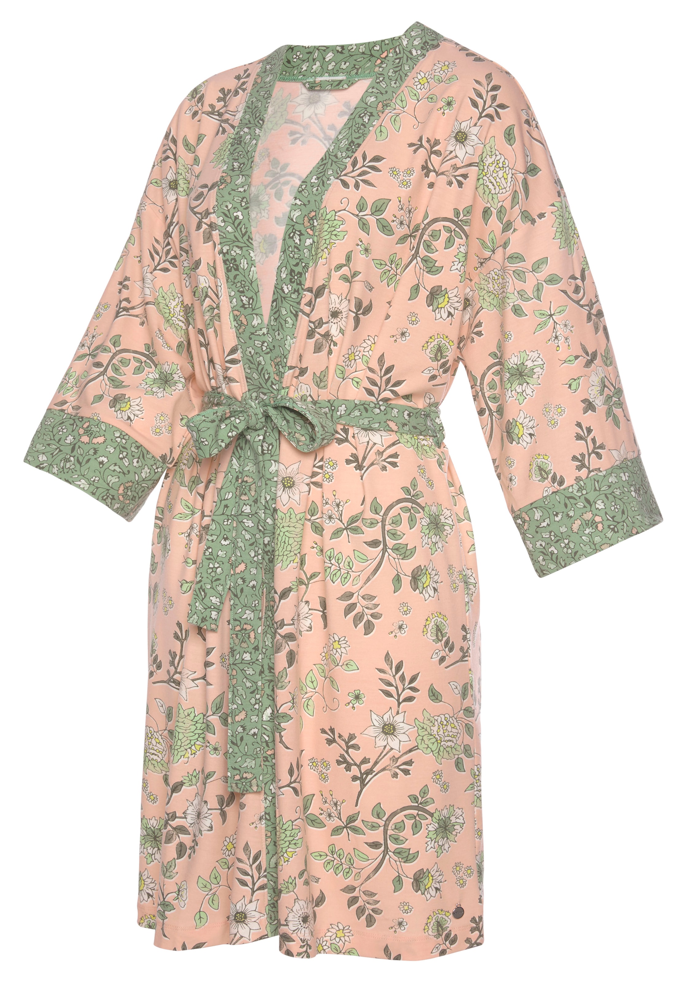 bei LASCANA OTTO Blumen Allover-Druck Kimono, mit