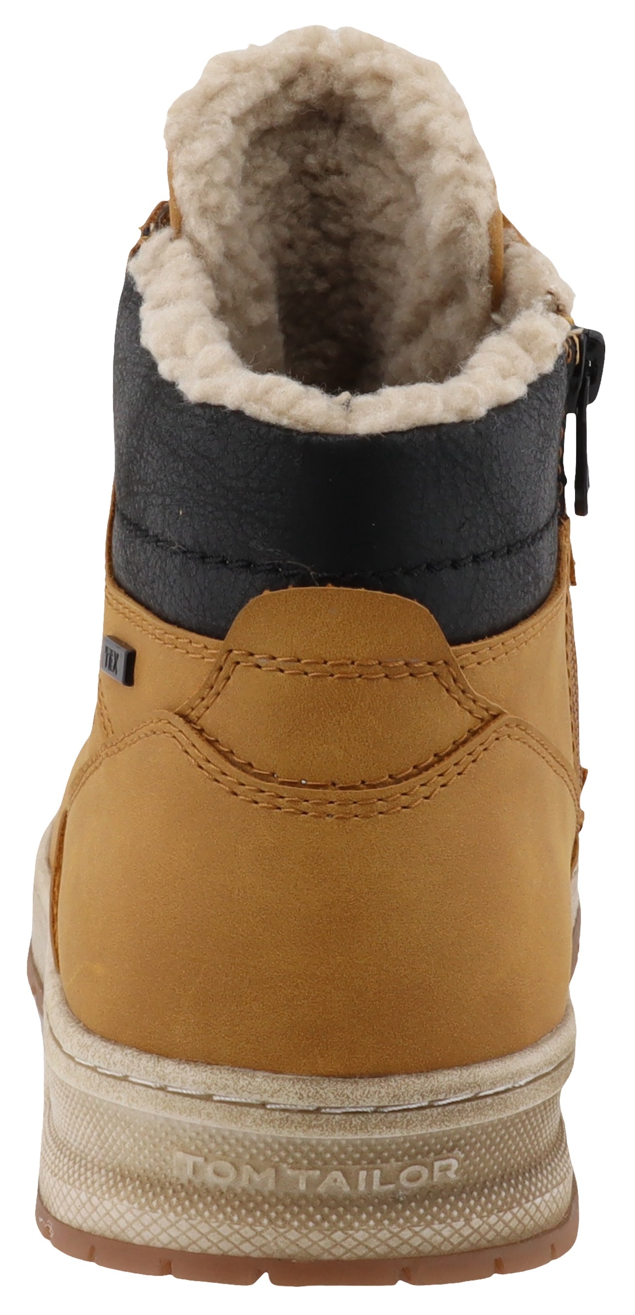 TOM TAILOR Winterboots, Plateau, Schnürboots, High Top-Sneaker mit Innenreißverschluss