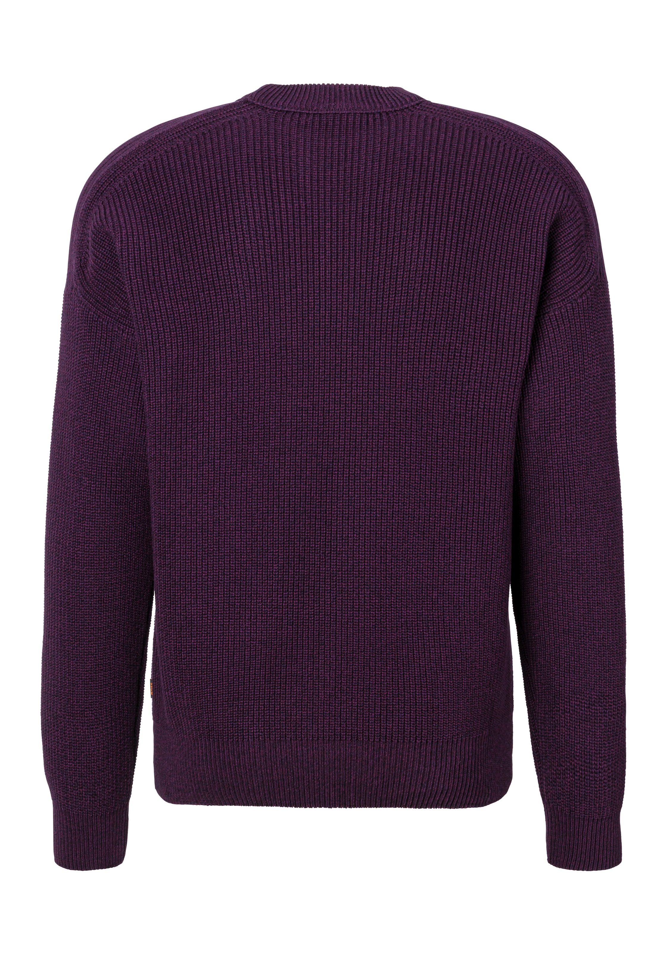 BOSS ORANGE Strickpullover »Alamaka«, mit Rundhalsausschnitt