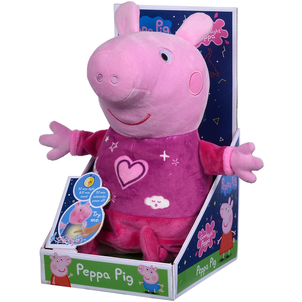 SIMBA Plüschfigur »Peppa Pig, Gute Nacht Peppa«