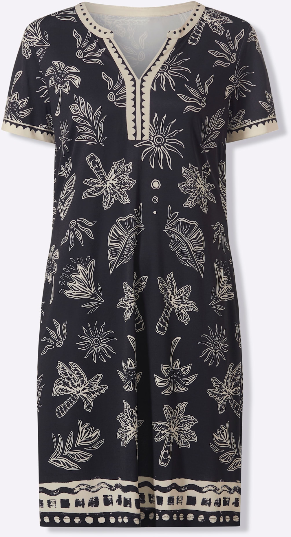 heine Jerseykleid »Jersey-Kleid« Nahttasche