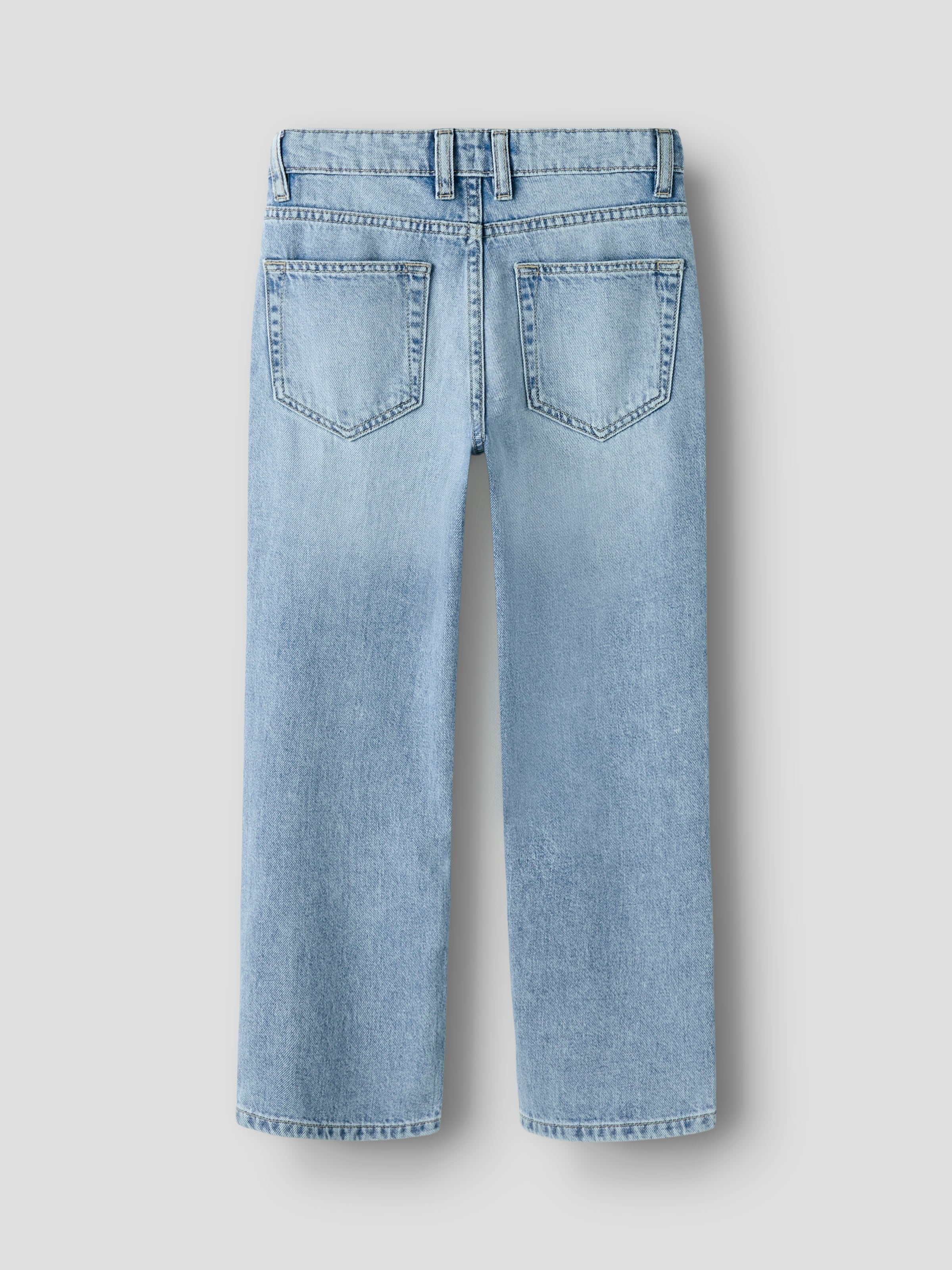 Name It Straight-Jeans »NKMRYAN – Jeans mit geradem Bein, strapazierfähig« unifarben, casual, straight fit, Denim/Jeans