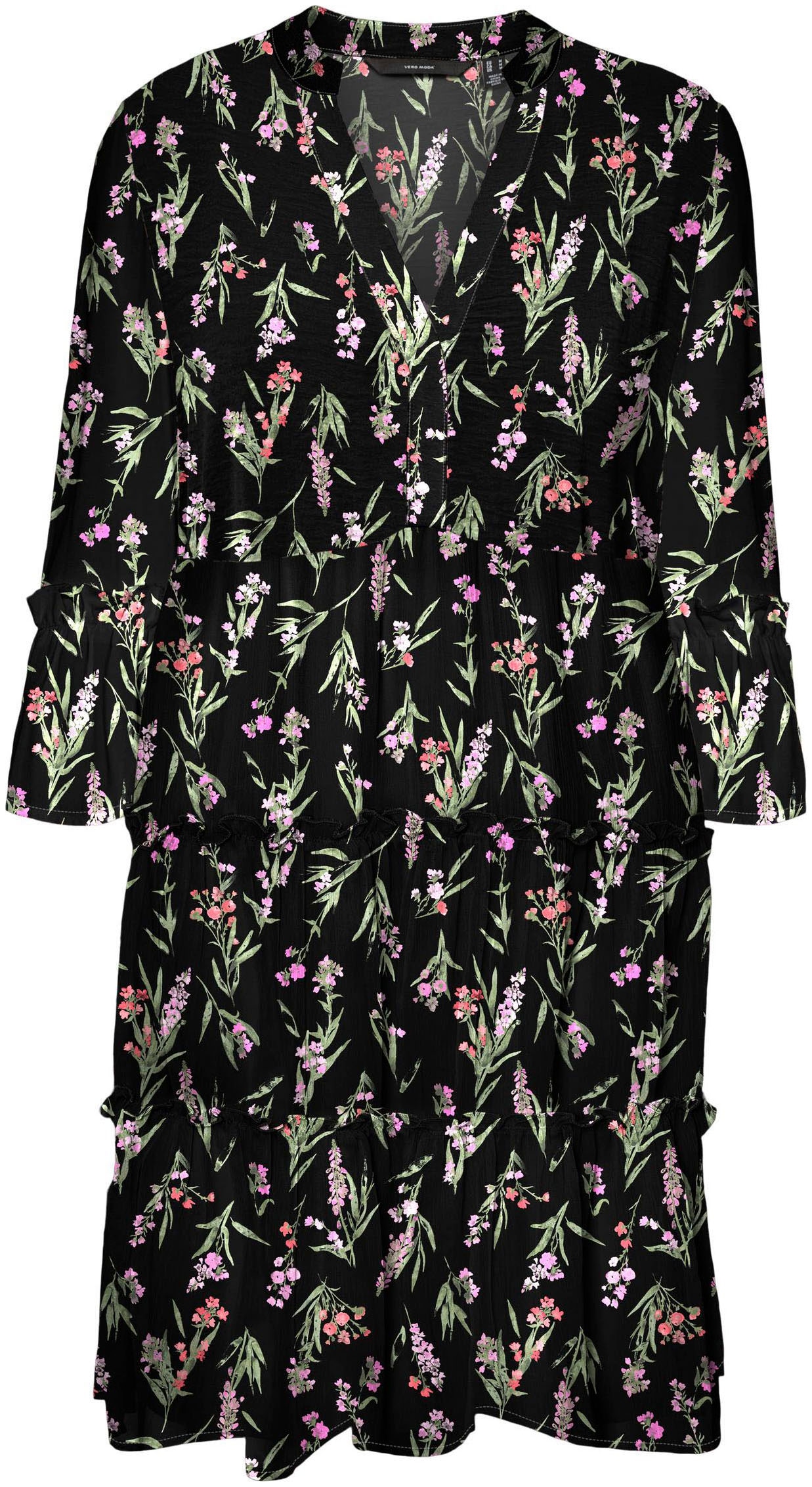 Vero Moda Minikleid Rüschen mit »VMEASY Shop R1 DRESS 3/4 WVN SHORT im OTTO GA«, Online