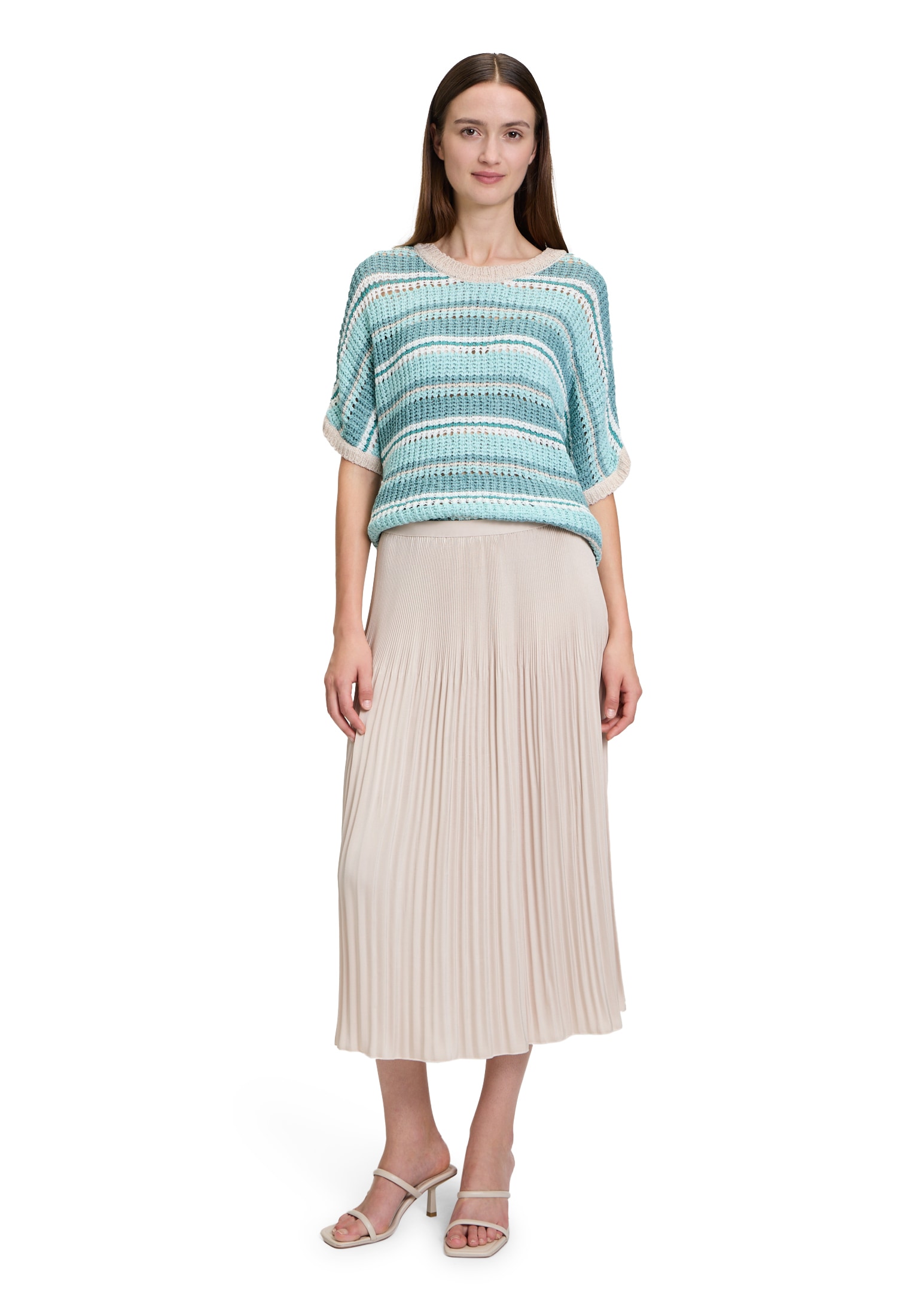 Betty&Co Strickpullover »Strickpullover mit Rundhalsausschnitt«