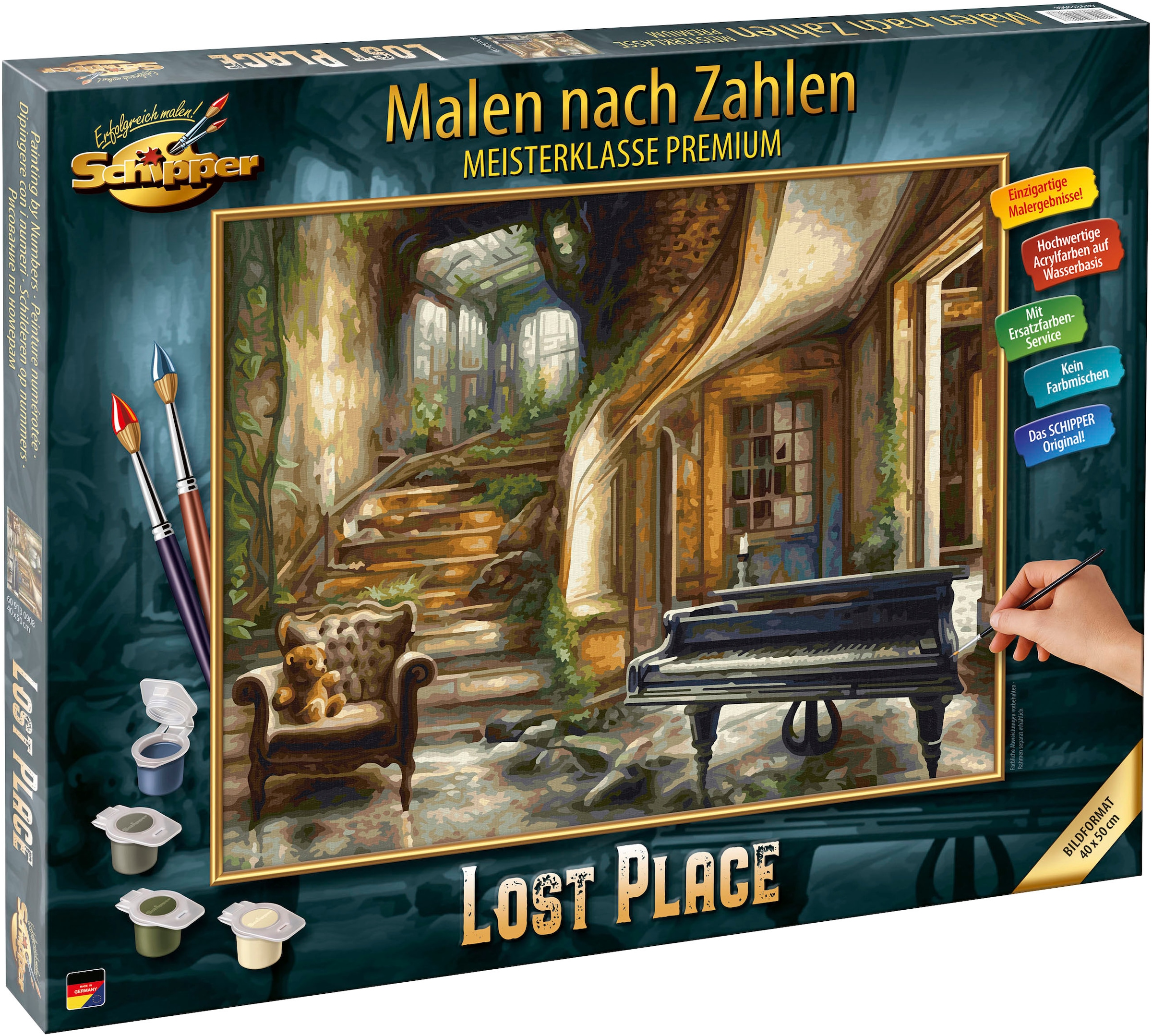 Schipper Malen nach Zahlen »Meisterklasse Premium - Lost Place«, Made in Germany