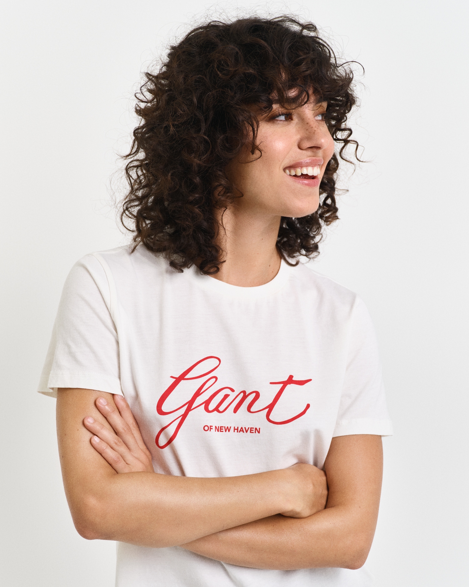 Gant T-Shirt »REG SCRIPT T-SHIRT«, GANT-Grafikprint auf der Brust