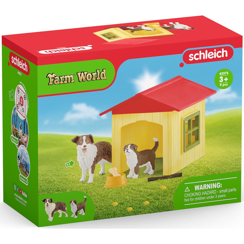 Schleich® Spielwelt »FARM WORLD, Hundehütte (42573)«