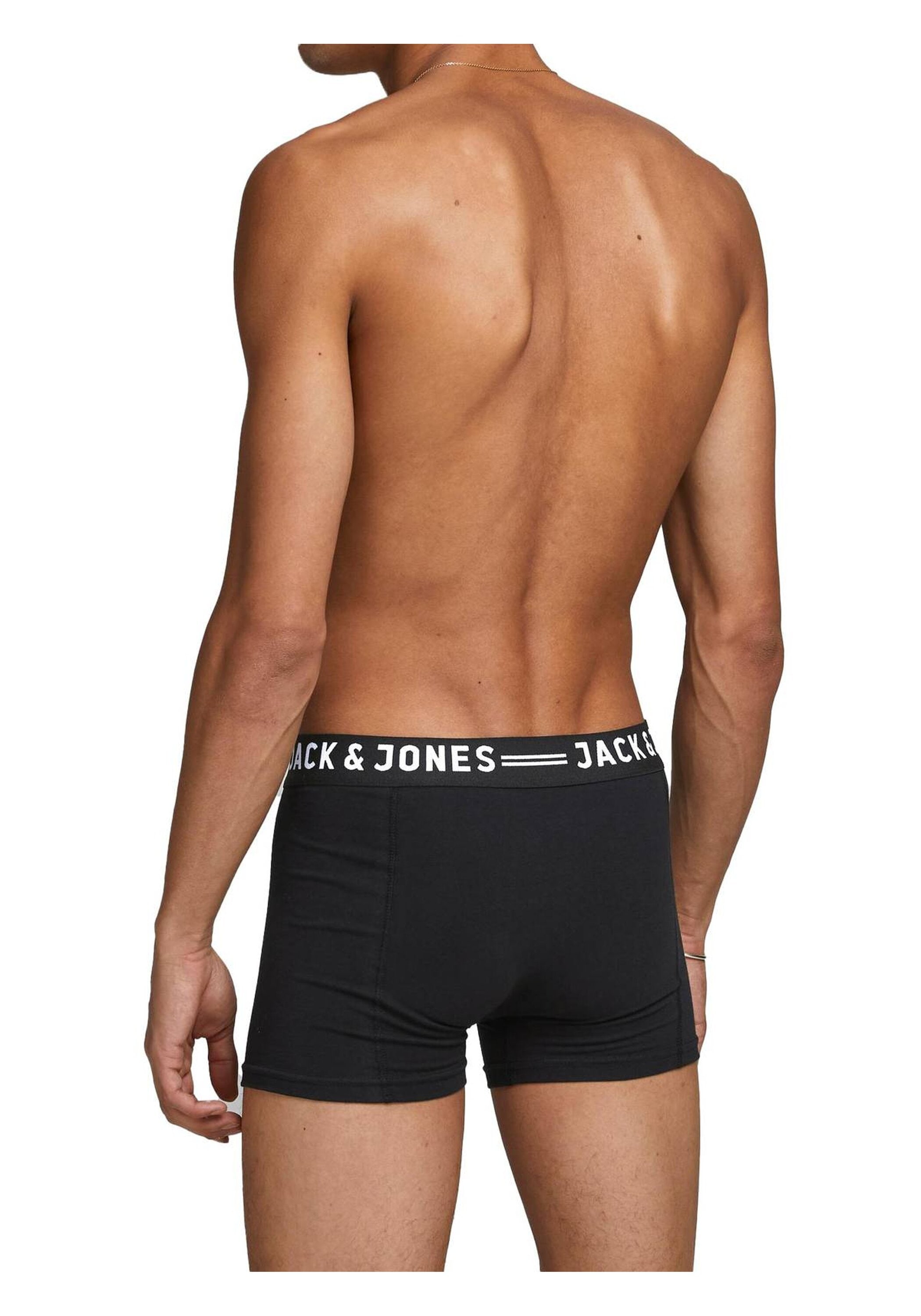 Jack & Jones Boxershorts »Boxershort SENSE TRUNKS 3 PACK 3er Pack«