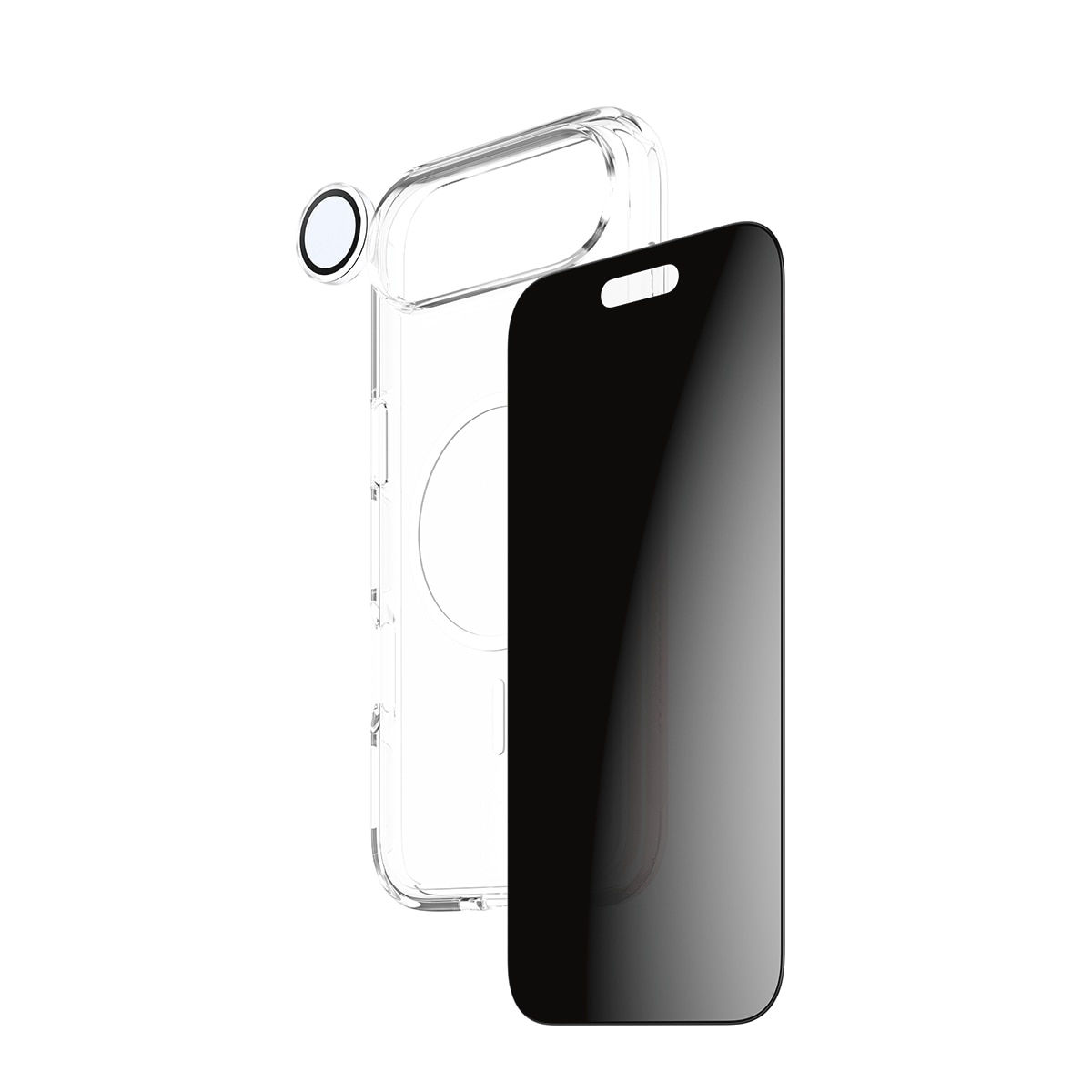 CARE by PanzerGlass Handyhülle »3-in-1 Flagship Privacy Bundle Apple iPhone 17 Air« Apple iPhone 17 Air Backcover, Schutzhülle, Handyschutzhülle, Case, Schutzcase, stoßfest