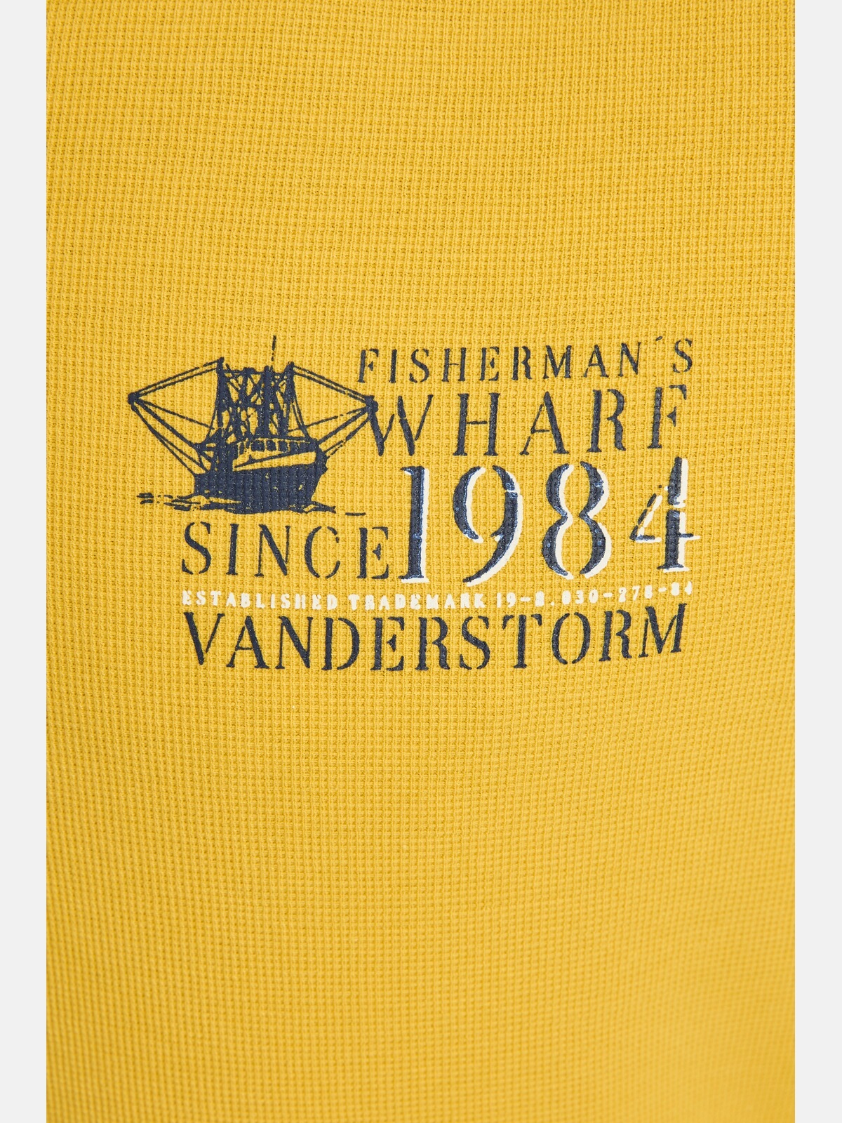 Jan Vanderstorm T-Shirt »T-Shirt ERENGISL«, (1 tlg.), mit stylischer Knopfleiste