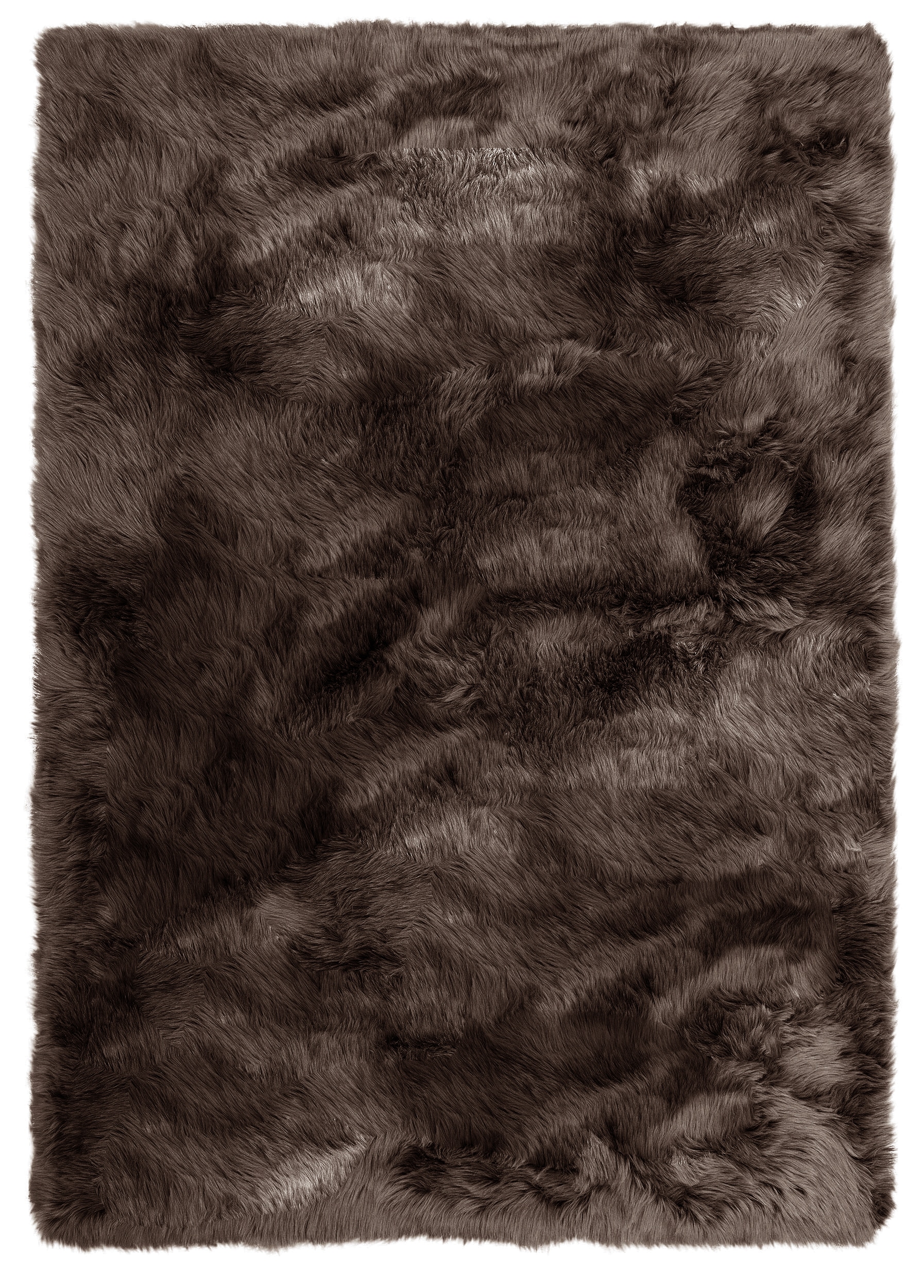 OTTO home Hochflor-Teppich »Valeria, Fellteppich, kuschelig, flauschig« rechteckig 60 mm Höhe Kunstfell, weiche Teppiche, Wohnzimmer, Schlafzimmer, Esszimmer