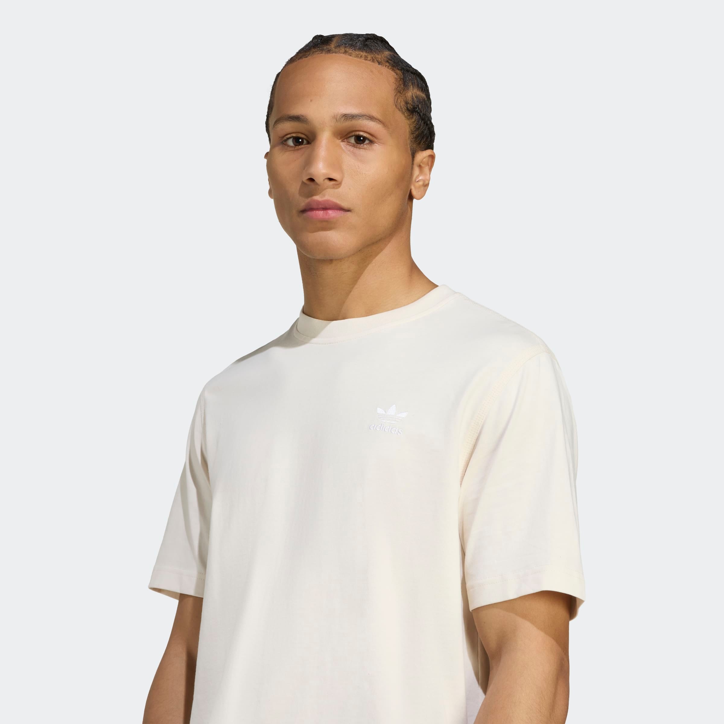 adidas Originals T-Shirt »TREFOIL ESS TEE«, drei Streifen Essentials Shirt mit Trefoil Logo