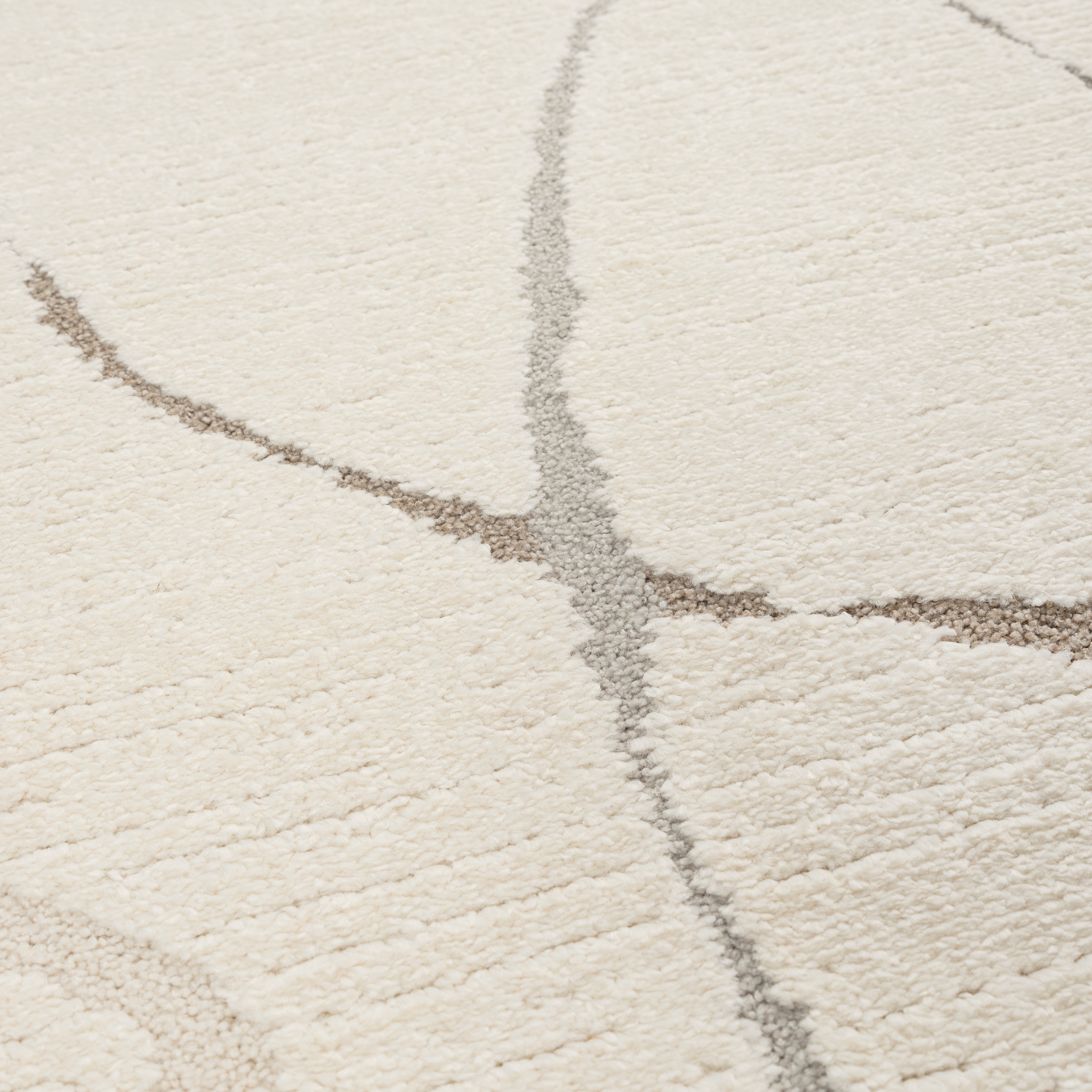 merinos Teppich »Elio 5«, rechteckig, 16 mm Höhe, moderner Kurzflor Teppich mit Hoch-Tief-Effekt, 3D Effekt