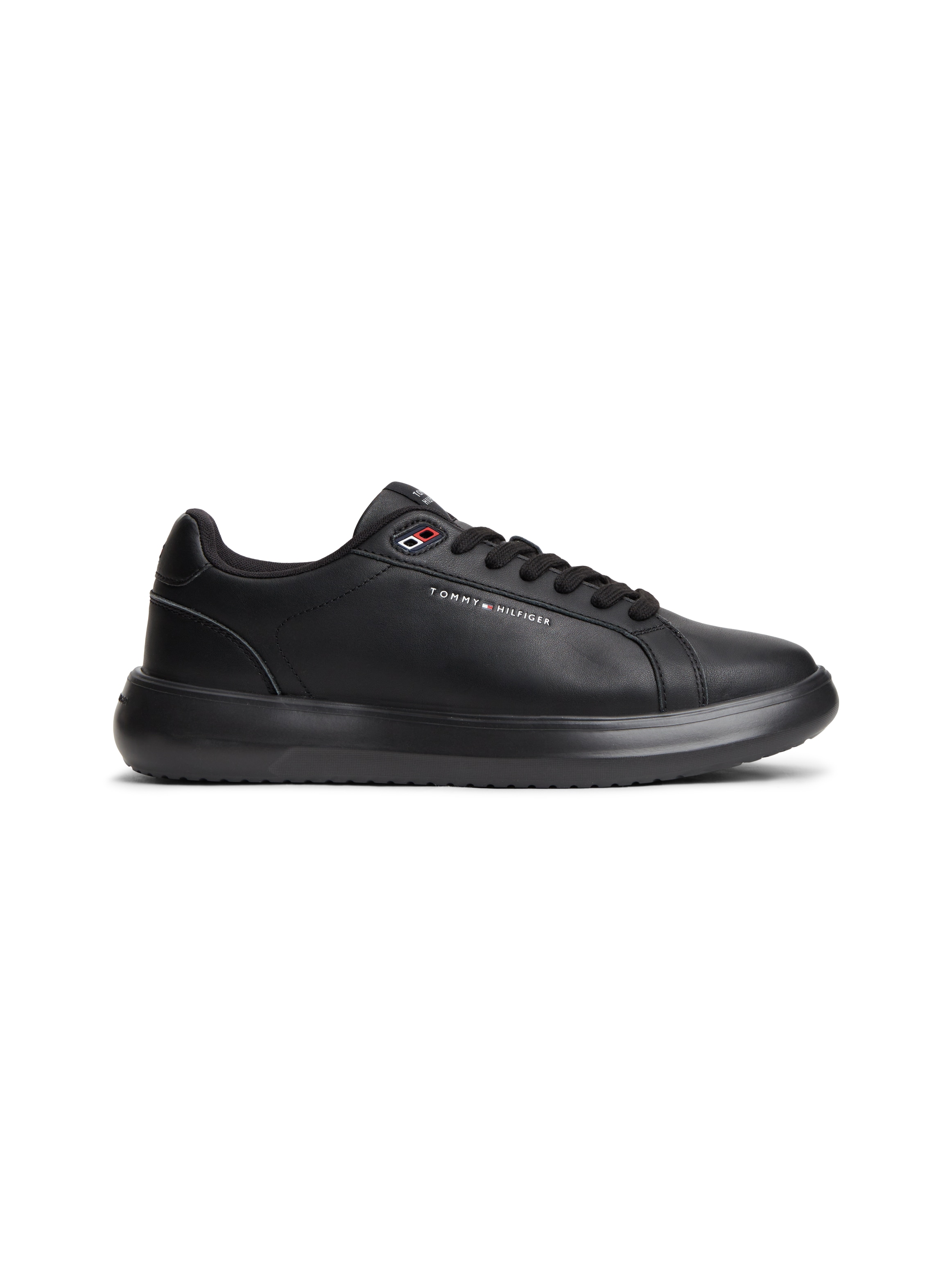 Tommy Hilfiger Sneaker »LIGHT CHUNKY LEATHER SNEAKER«  Freizeitschuh, Halbschuh, Schnürer mit TH-Logoprägung