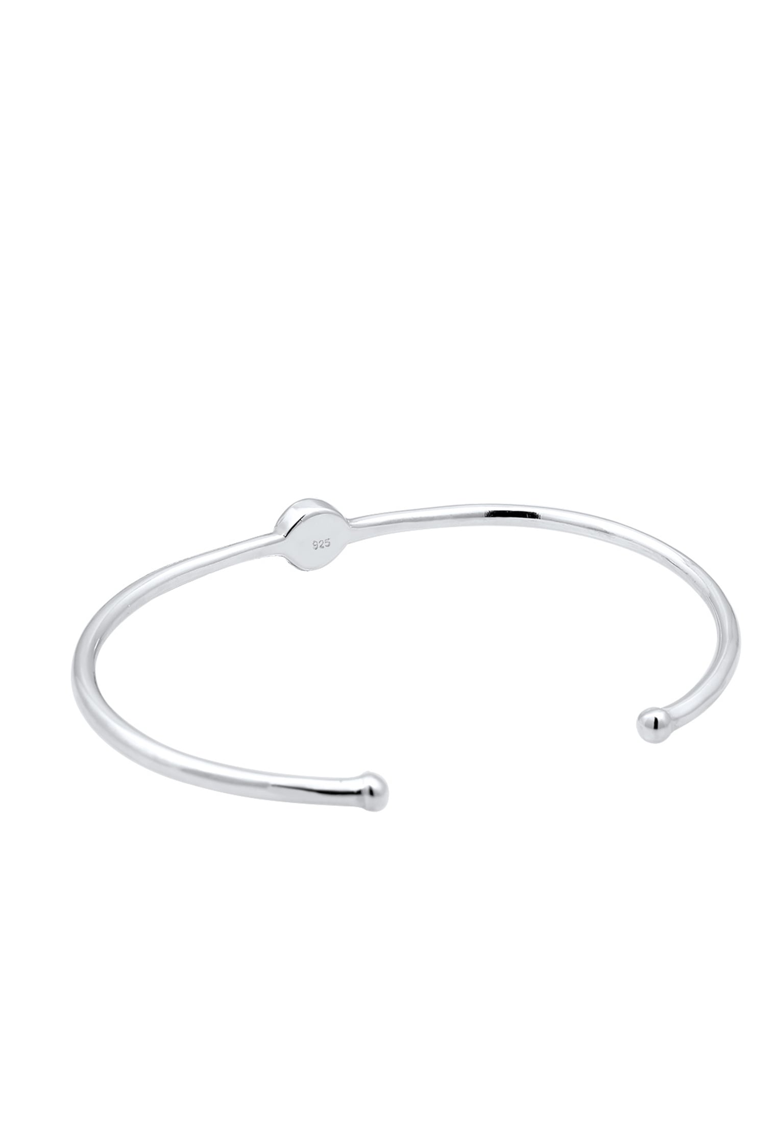Elli Armreif »Armband Armreif Bangle Synthetischer Opal Trend 925 Silber«