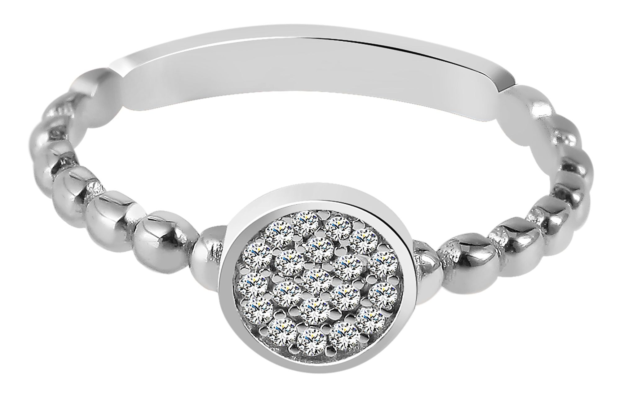 Adelia´s Fingerring »Damen Ring aus 925 Silber mit Zirkonia«