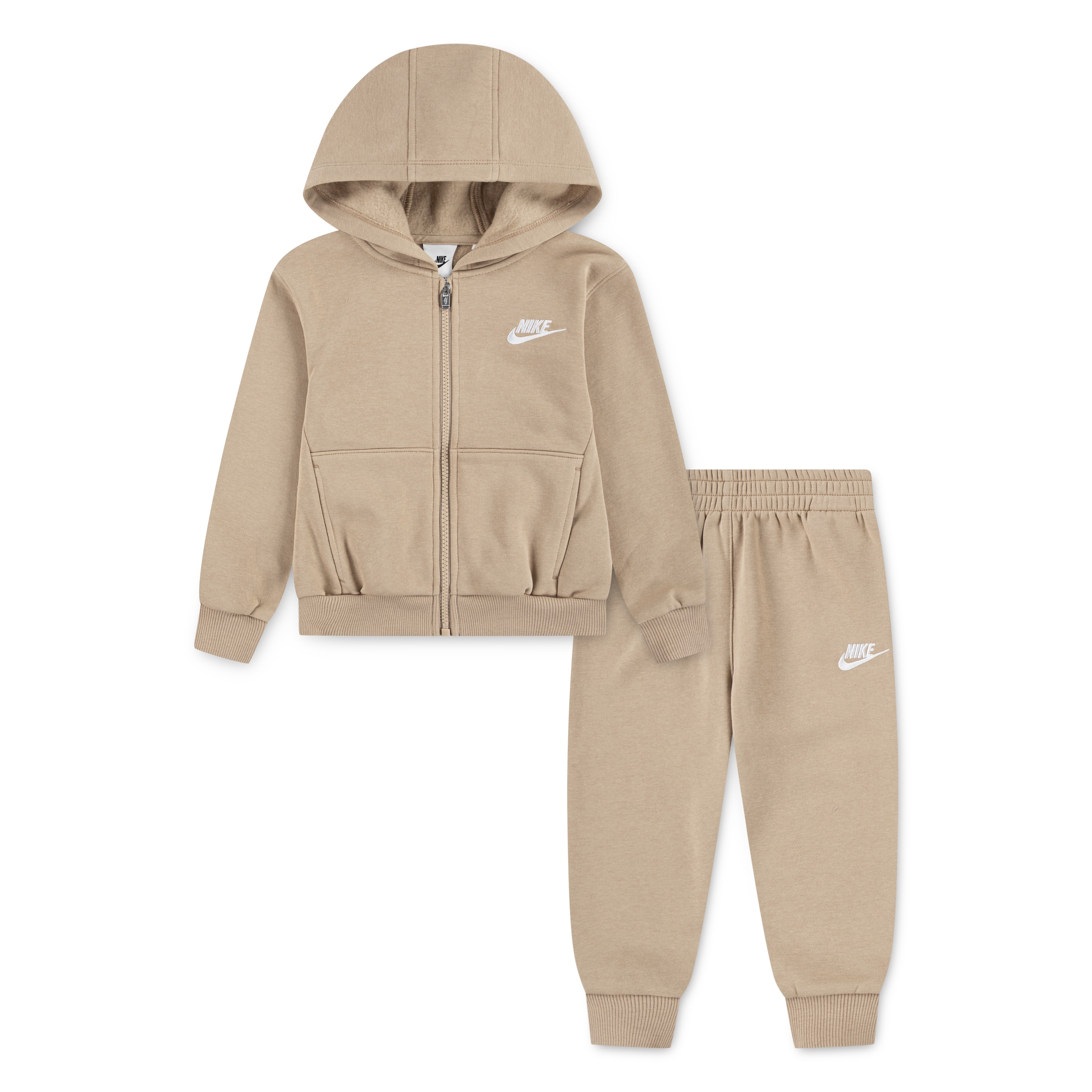 Nike Sportswear Jogginganzug »LBR FZ CLUB SET« 2 tlg. für Kinder, mit Kapuze, für Sport und Outdoor, aus Baumwollmischung