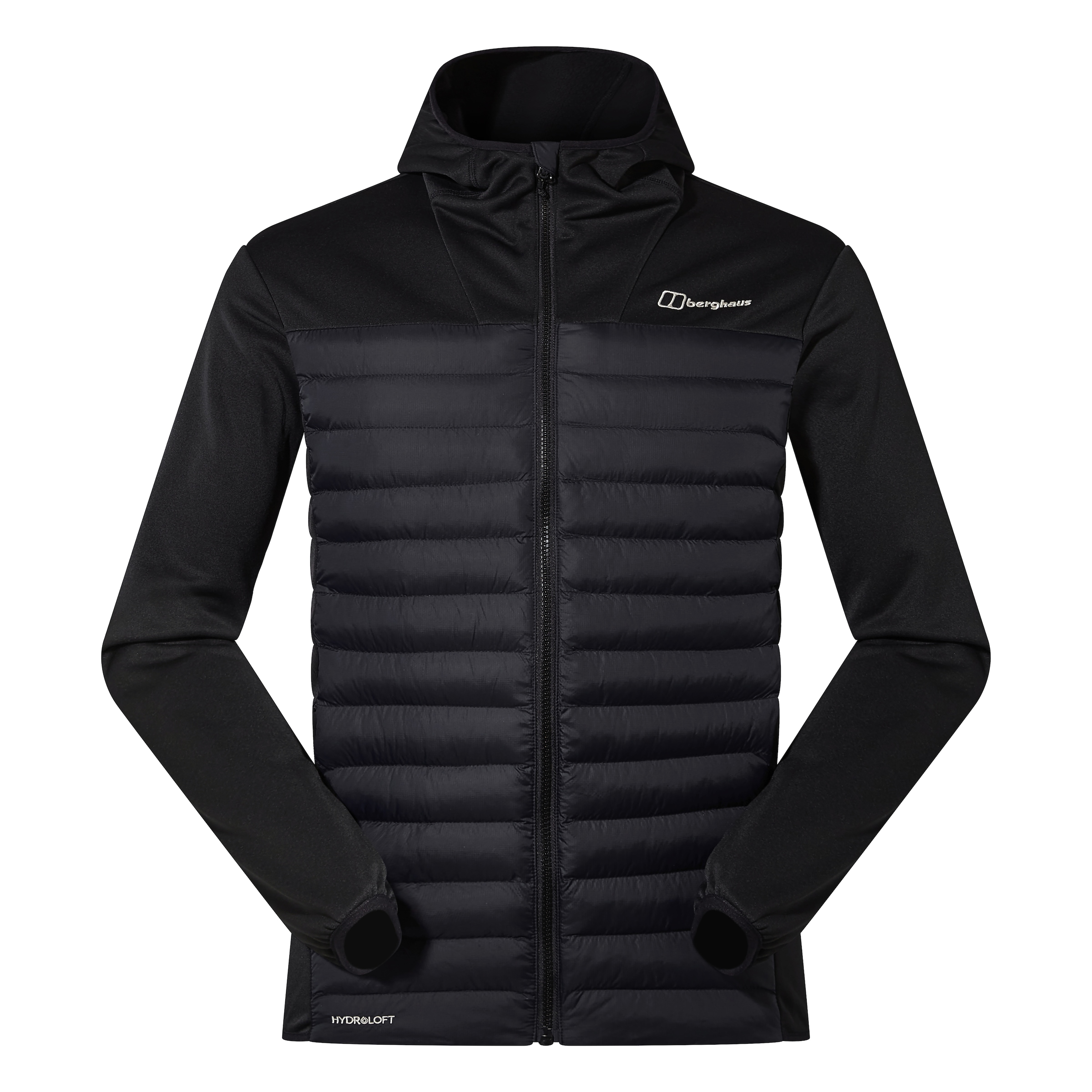 Berghaus Hybridjacke »VASKYE HOODED HYBRID JACKET« mit Kapuze mit Kapuze mit Kinnschutz, wasserabweisend und windabweisend