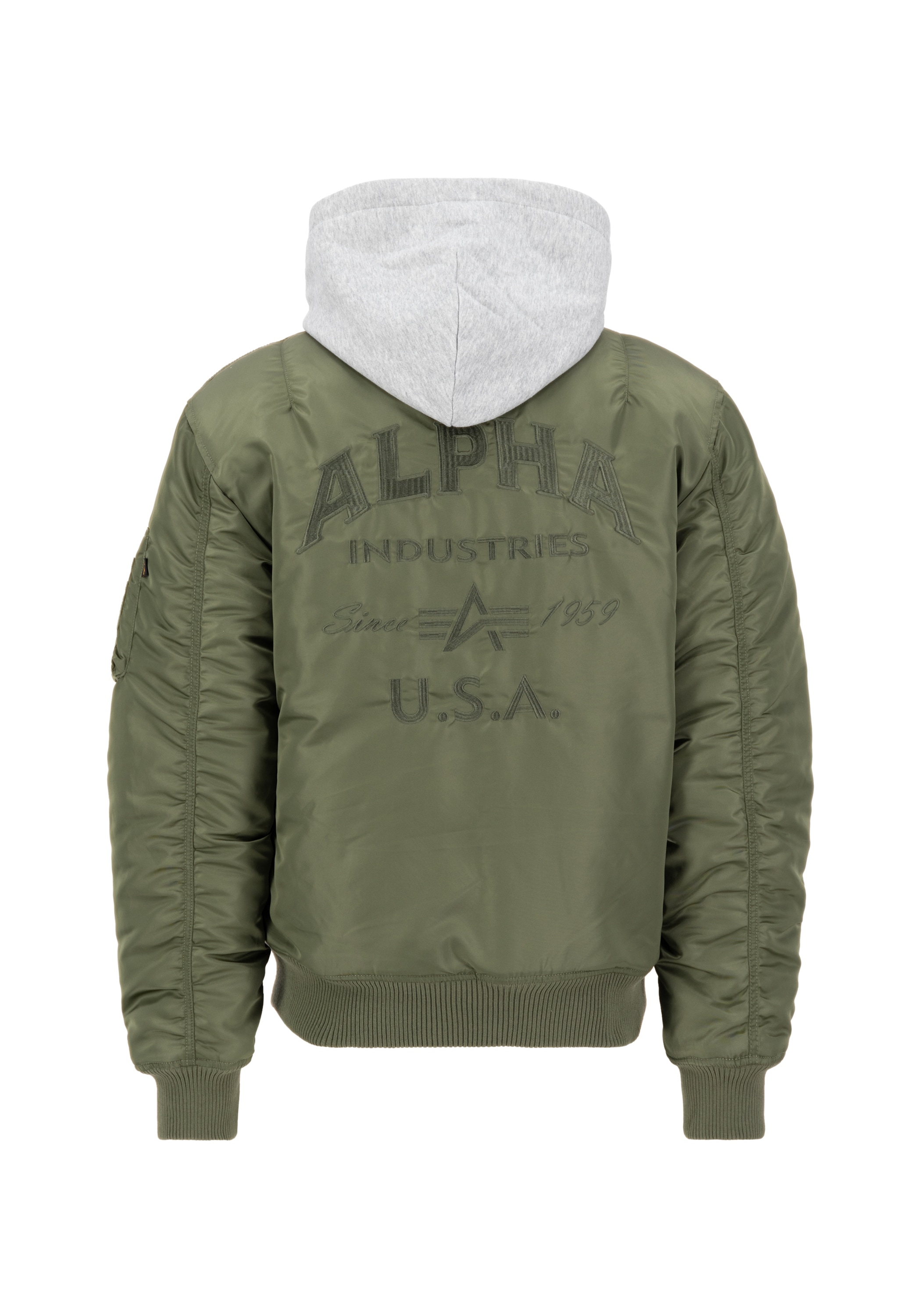 Alpha Industries Bomberjacke »Alpha Industries Men - Bomber Jackets MA-1 ZH Back EMB«