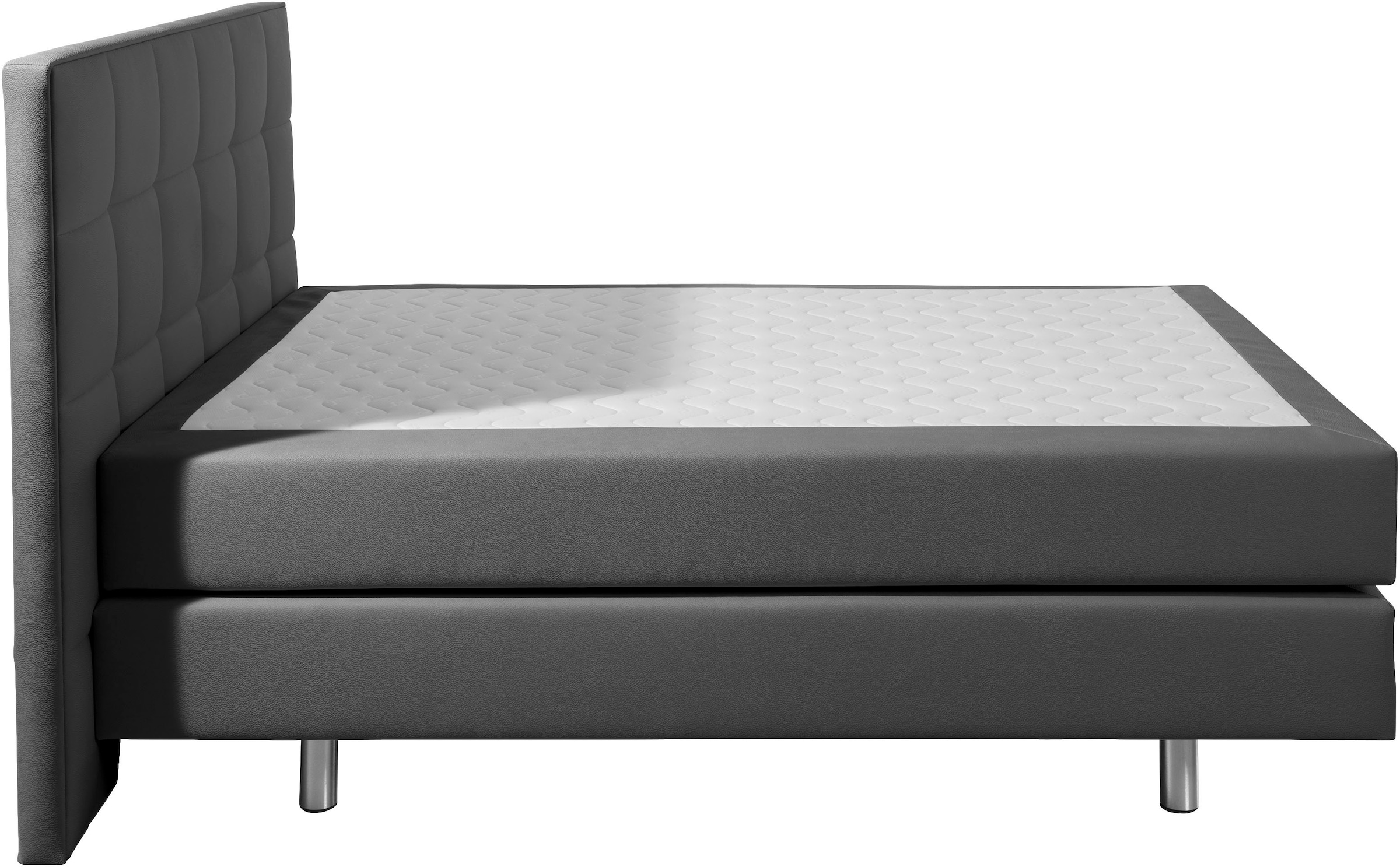INOSIGN Boxspringbett »Loomis« inkl. Topper, wahlweise in H2, H3 oder H4 erhältlich