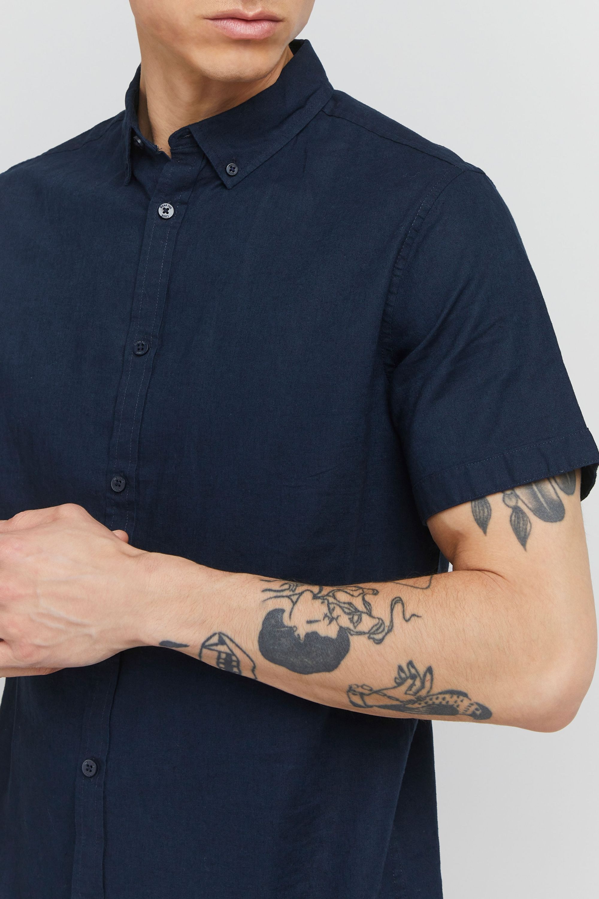 Indicode Kurzarmshirt »Kurzarmhemd IDHank«