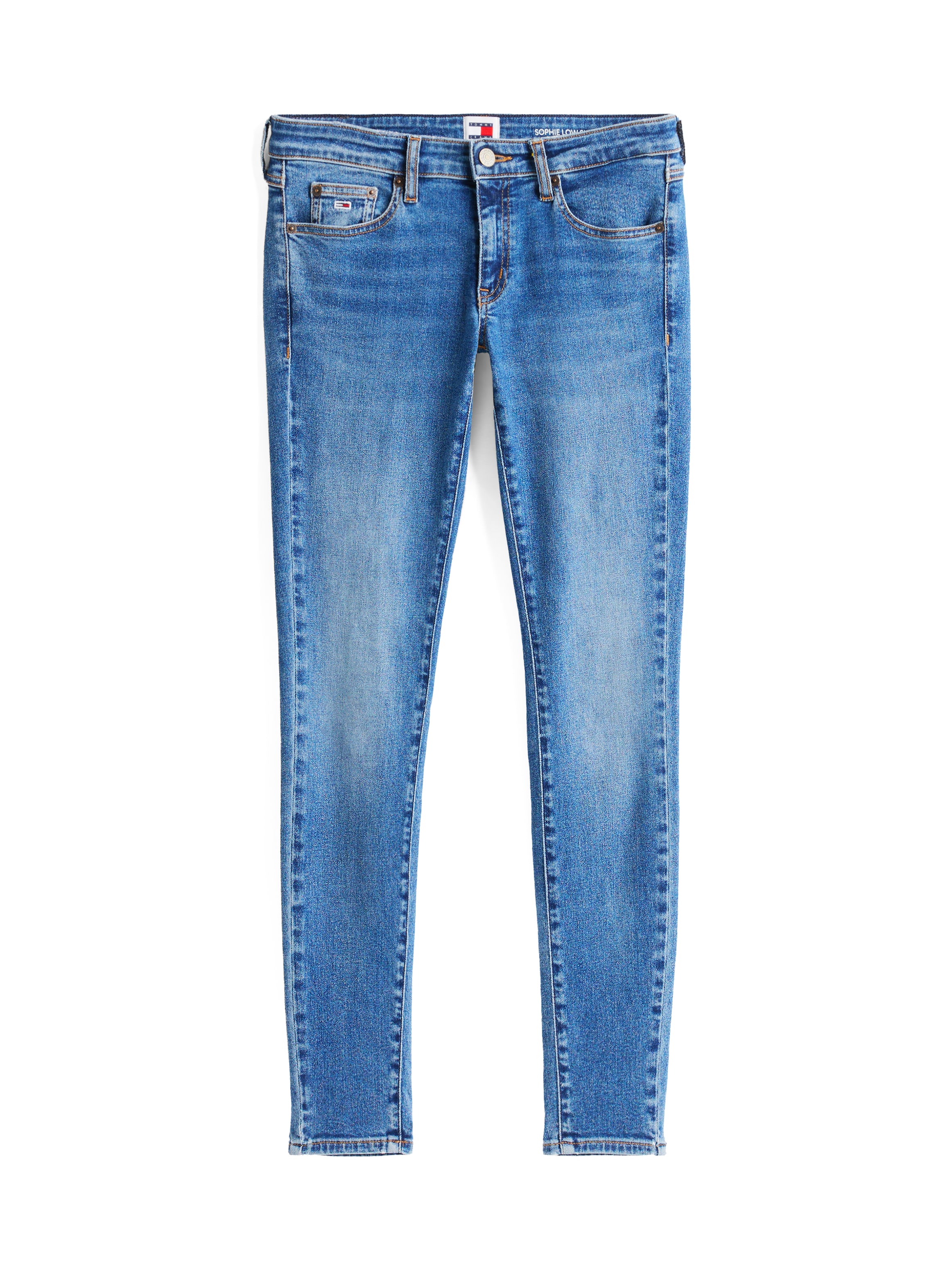 Tommy Jeans Skinny-fit-Jeans »SOPHIE LW SKN«, mit Logo-Badge, in Knöchellänge