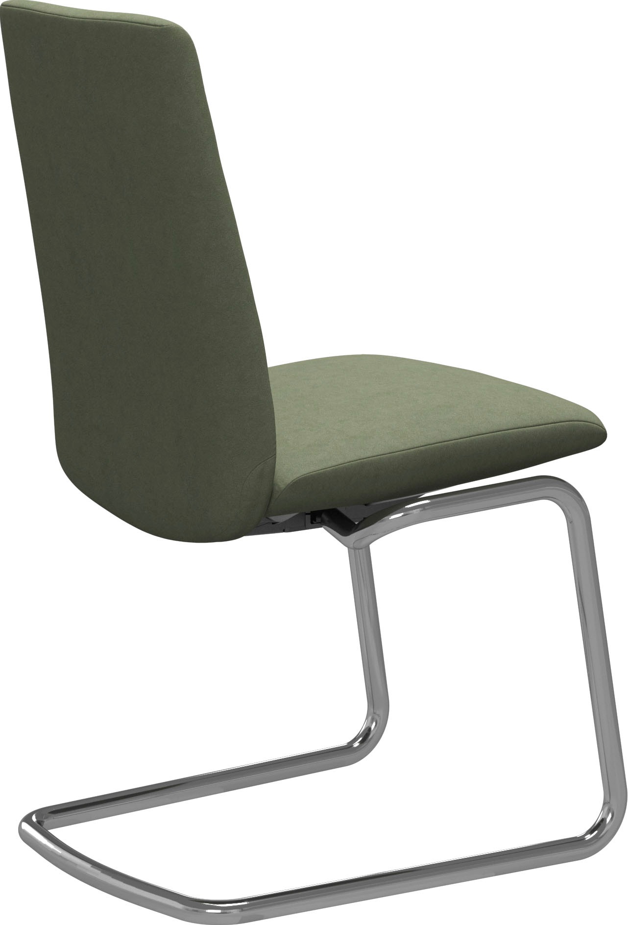 Stressless® Polsterstuhl »Laurel«, Microfaser DINAMICA, Low Back, Größe M, mit Beinen aus Stahl in Chrom glänzend