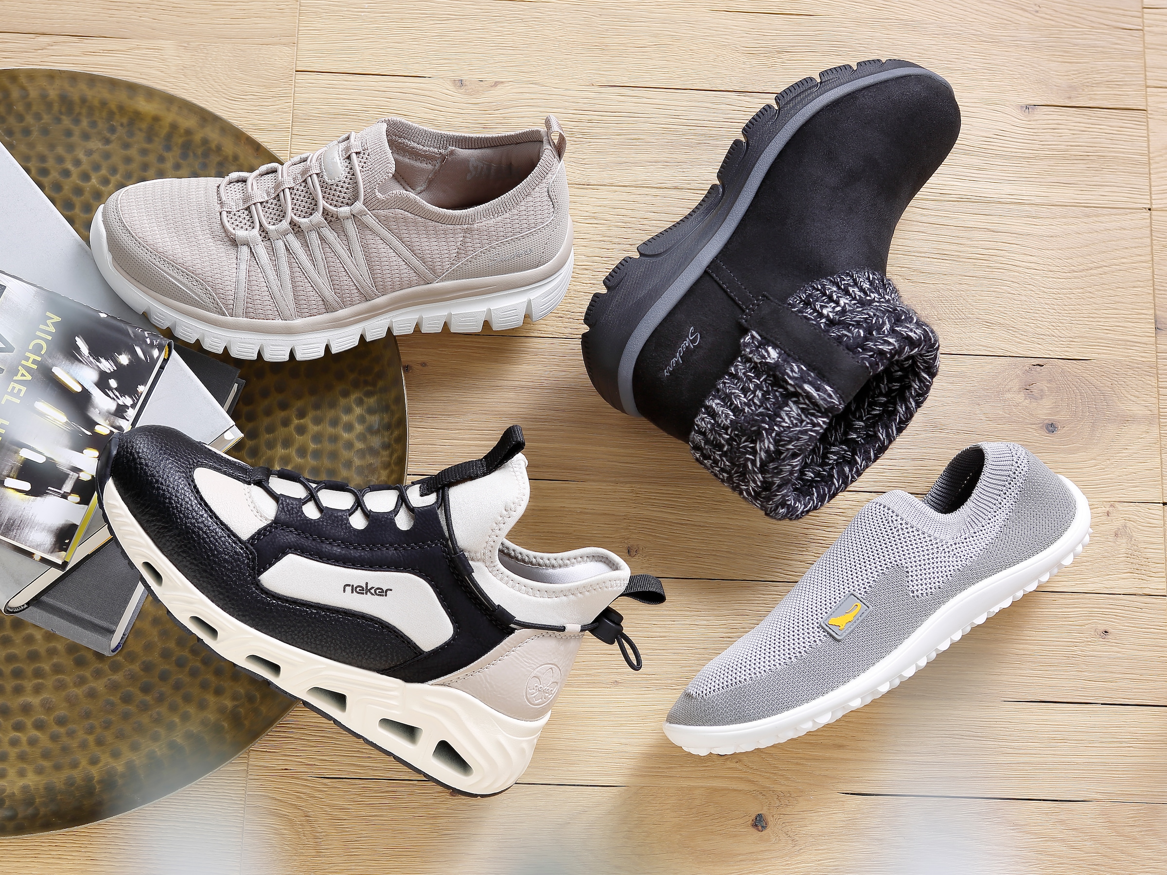 Skechers Schlupfboots »EASY GOING-COZY WEATHER«, Schlupfstiefel, Winterstiefel, Boots mit Warmfutter