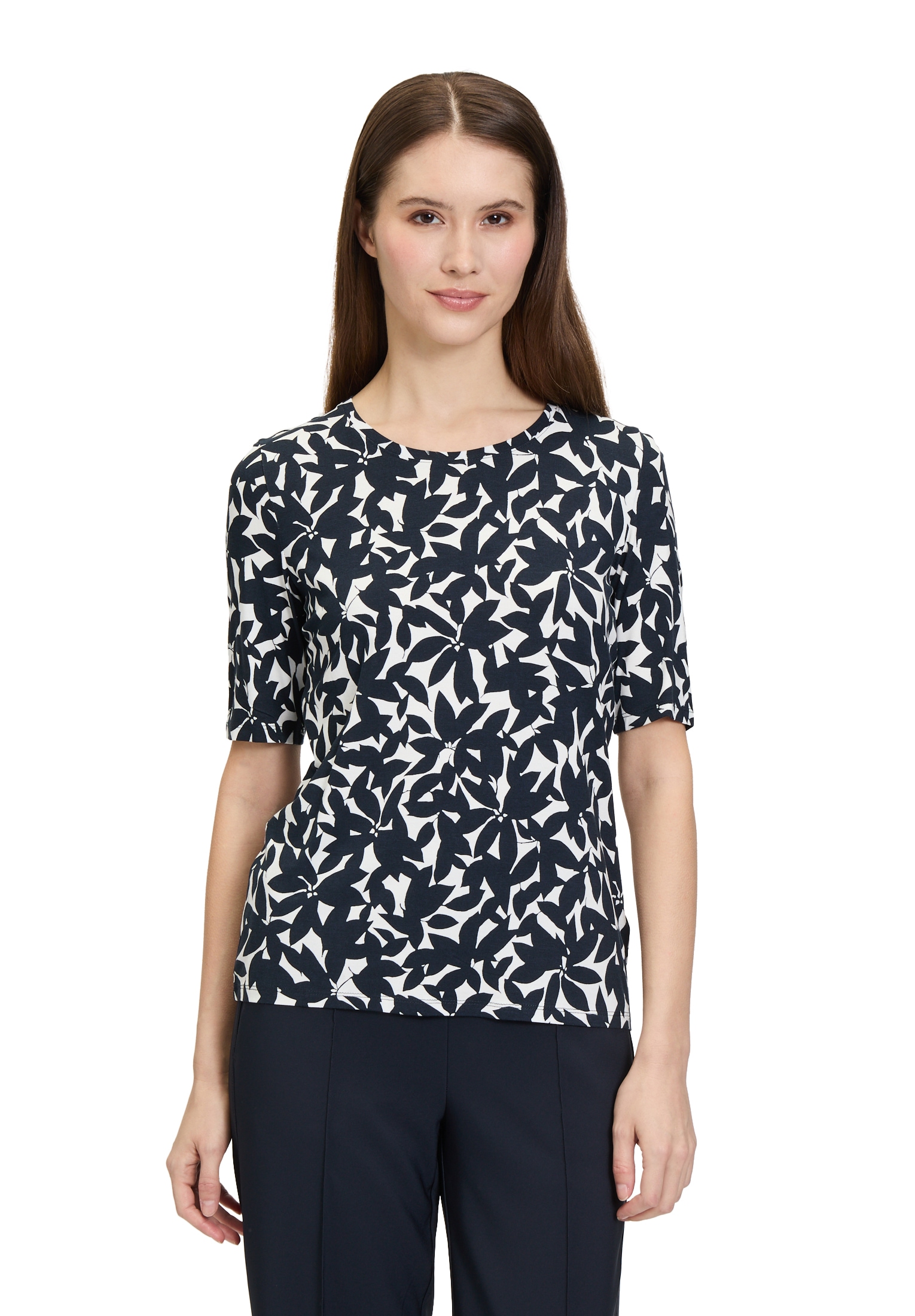 Betty Barclay T-Shirt »Printshirt mit Rundhalsausschnitt«