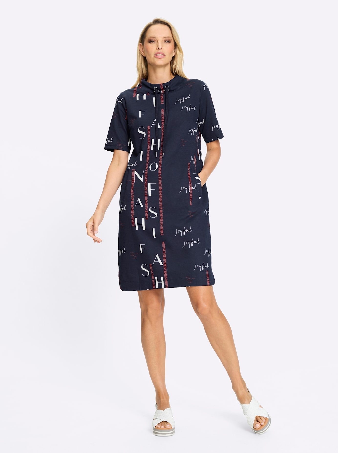 heine Sweatkleid »Sweatkleid« Eingrifftaschen